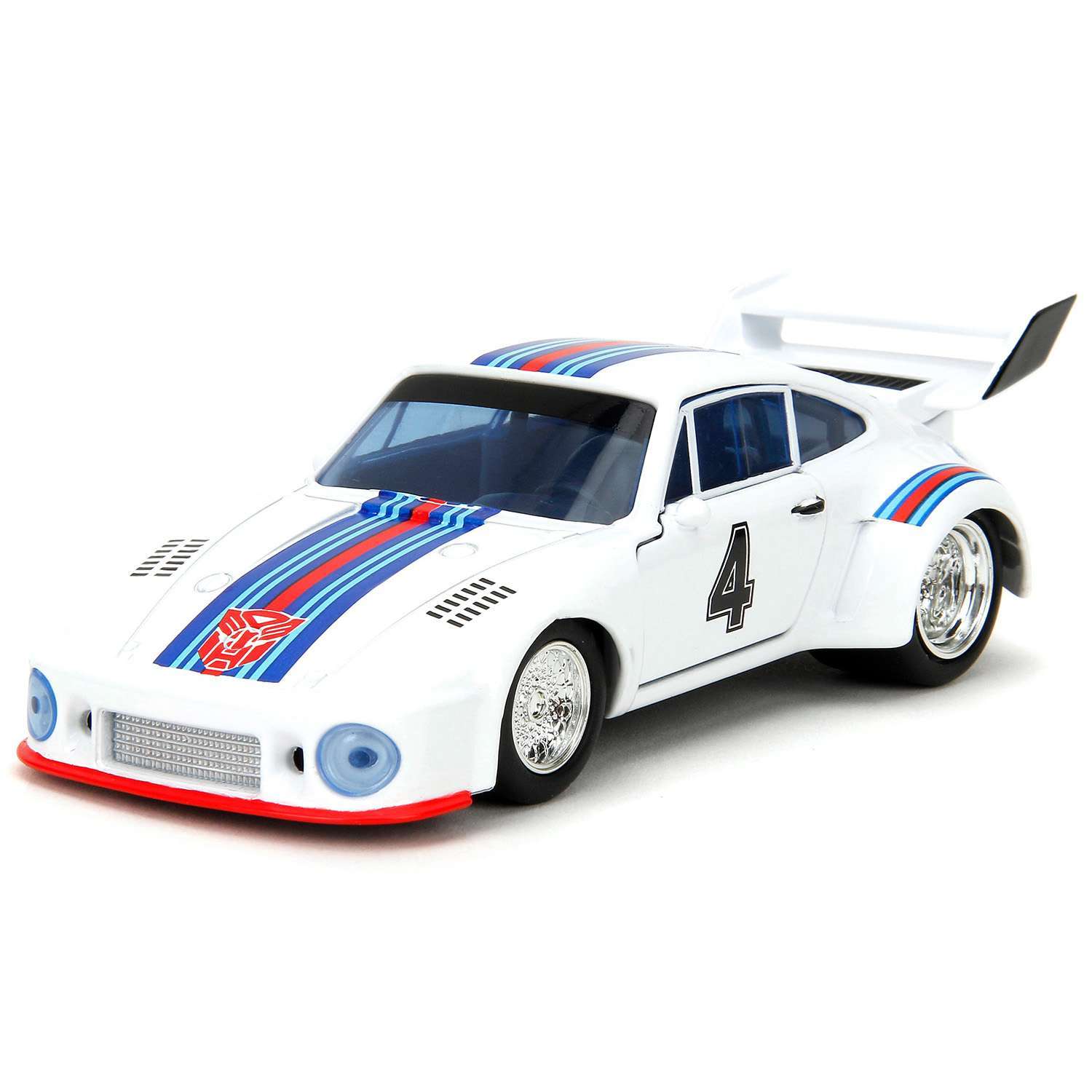 картинка Модель Машинки Hollywood Rides 1:32 Tansformers G1 Jazz 1976 Porsche 935 34793 магазин Одежда+ являющийся официальным дистрибьютором в России 