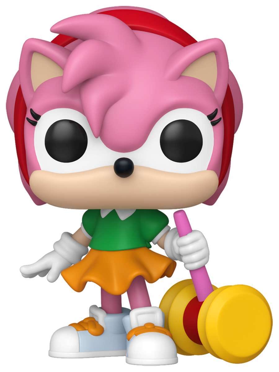 картинка Фигурка Funko POP! Games Sonic the Hedgehog Amy Rose w/Chase (1171) 90834 магазин Одежда+ являющийся официальным дистрибьютором в России 
