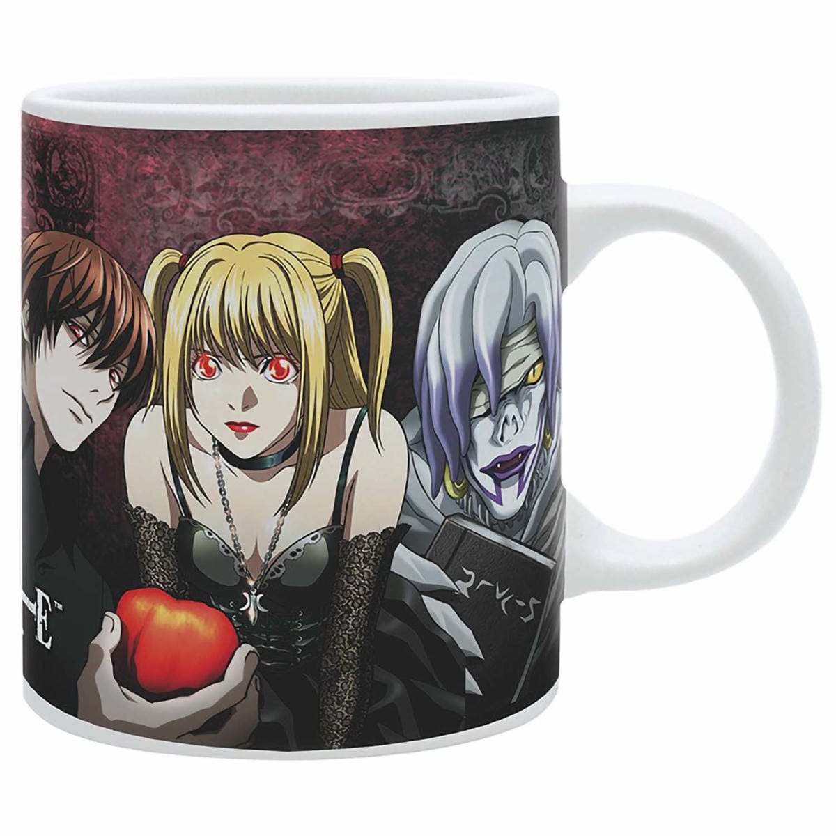 картинка Кружка Death Note Characters 320 мл MG2366 магазин Одежда+ являющийся официальным дистрибьютором в России 