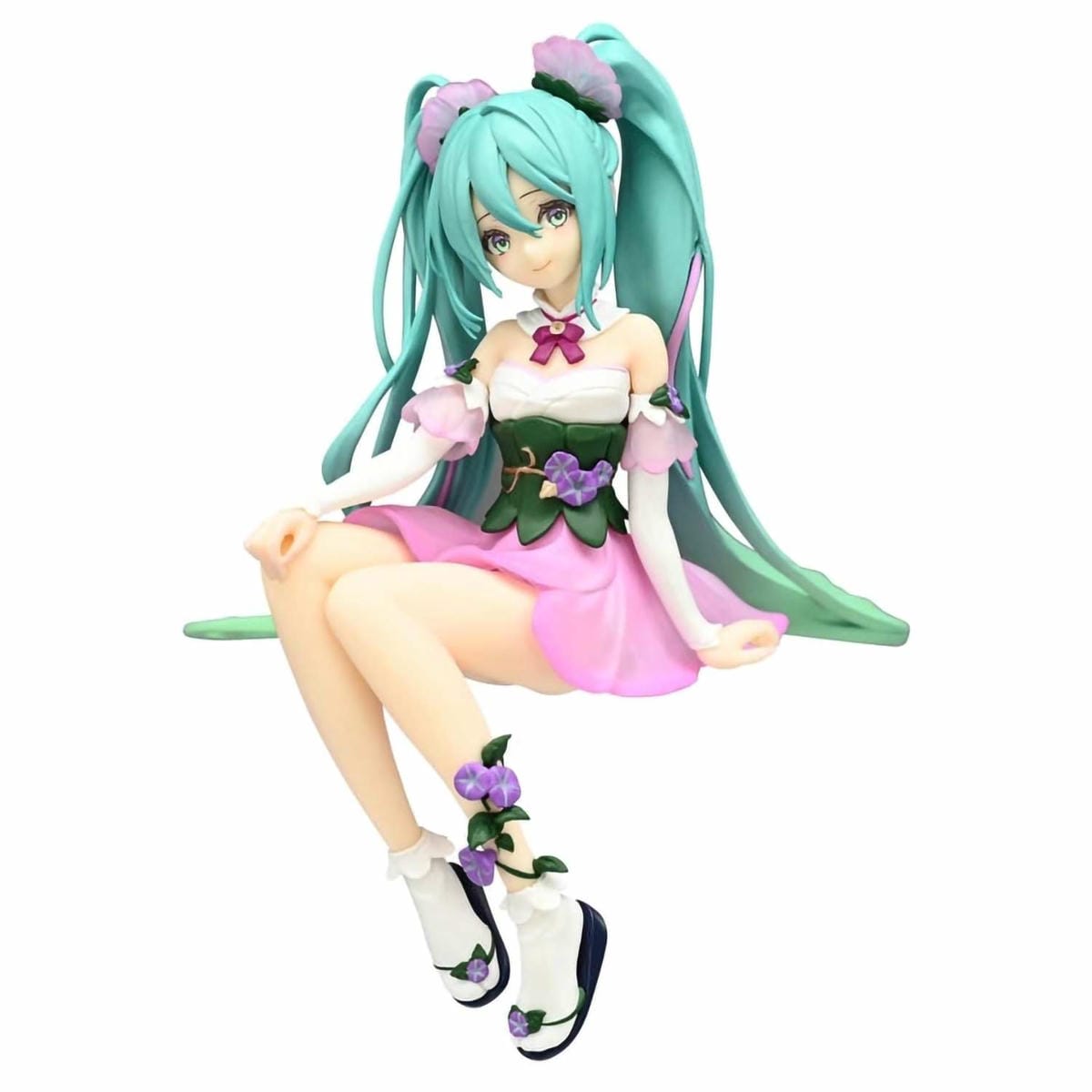 картинка Фигурка Аниме FuRyu Noodle Stopper Hatsune Miku Flower Fairy Morning Glory 14см 4582655074477 магазин Одежда+ являющийся официальным дистрибьютором в России 