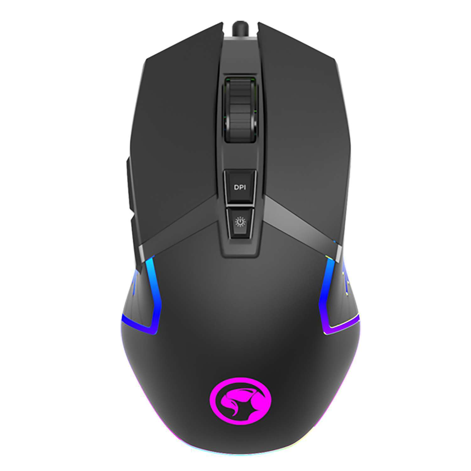 картинка PC Мышь проводная Marvo G941 Gaming Mouse с подсветкой RGB магазин Одежда+ являющийся официальным дистрибьютором в России 