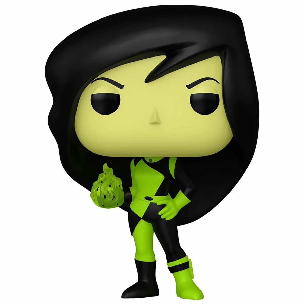 картинка Фигурка Funko POP! Disney Kim Possible Shego (1582) 83526 магазин Одежда+ являющийся официальным дистрибьютором в России 