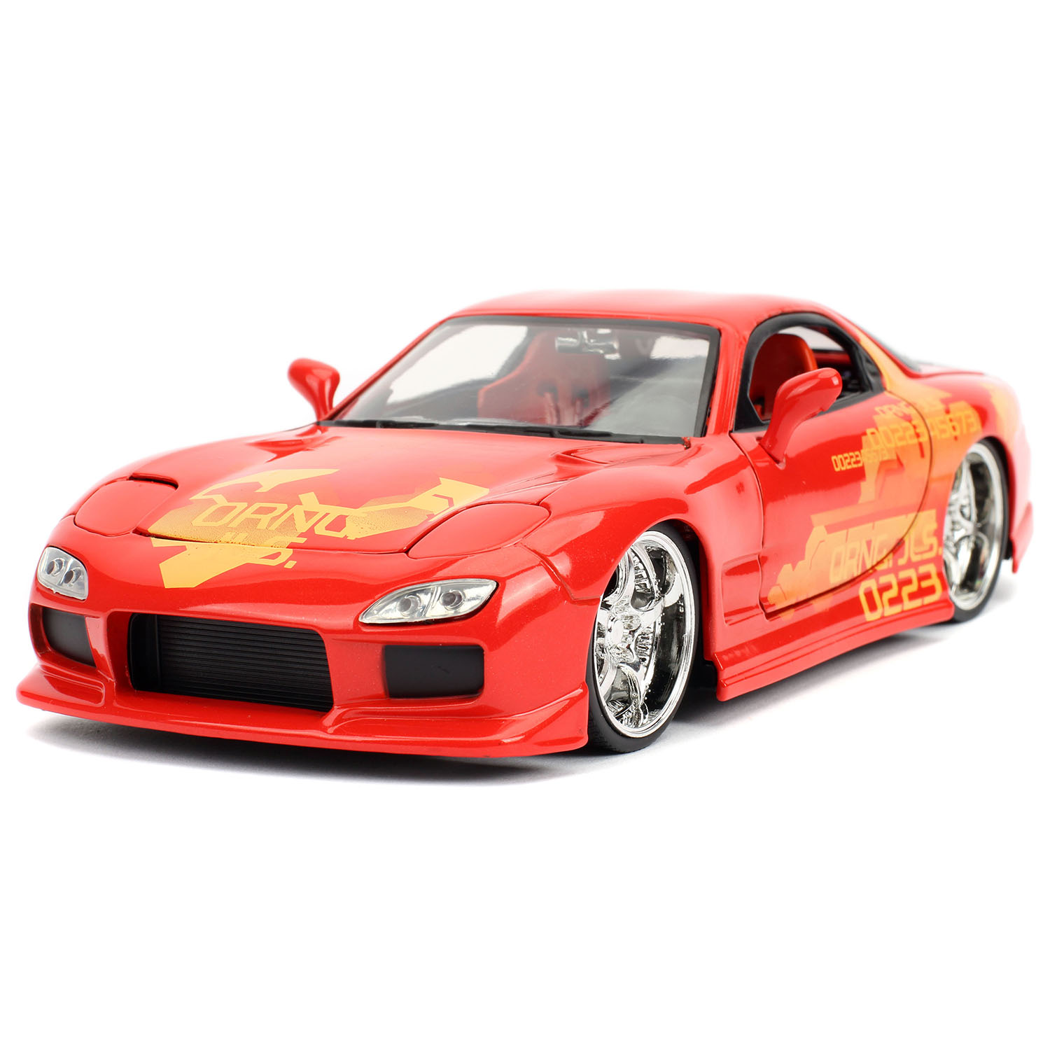 картинка Модель Машинки Форсаж 1:24 FF 1993 Mazda RX-7 FD3S-Wide Body 30747 магазин Одежда+ являющийся официальным дистрибьютором в России 