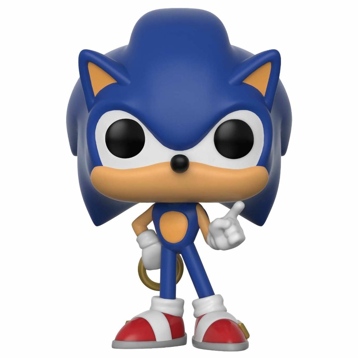 картинка Фигурка Funko POP! Games Sonic the Hedgehog Sonic with Ring (283) 20146 магазин Одежда+ являющийся официальным дистрибьютором в России 