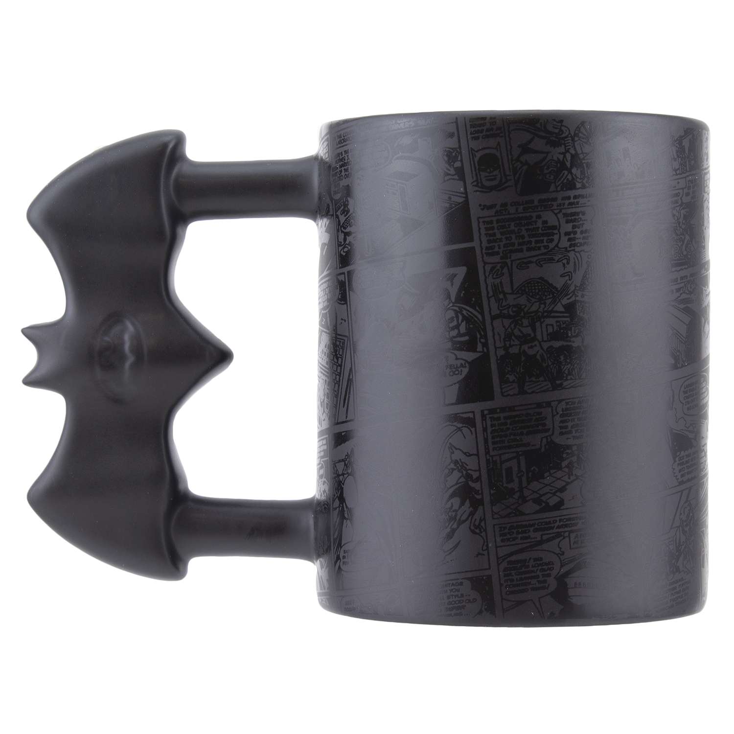 картинка Кружка DC Batman Batarang Shaped Mug 330ML PP8053BM магазин Одежда+ являющийся официальным дистрибьютором в России 