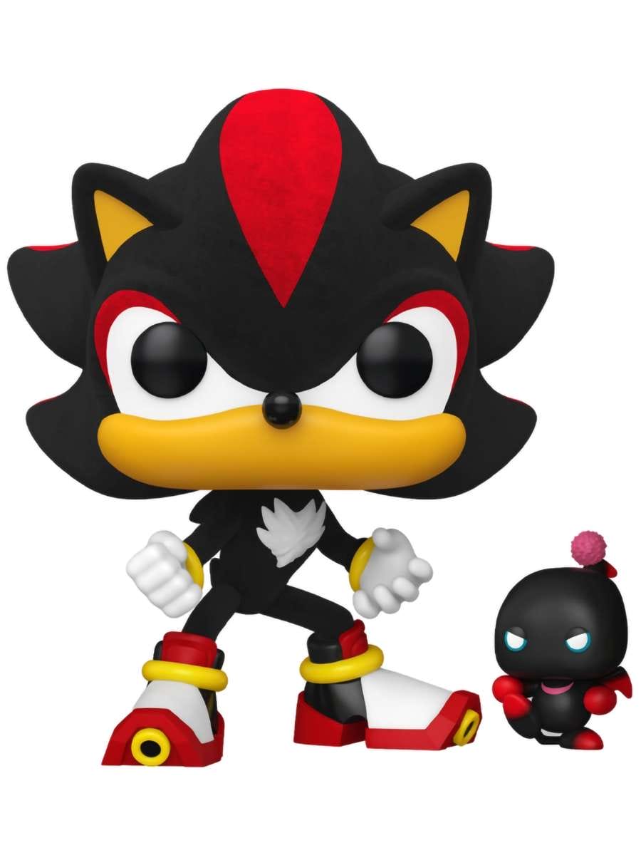 картинка Фигурка Funko POP! Games Sonic the Hedgehog Shadow with Dark Chao (FL) (Exc) (1151) 91752 магазин Одежда+ являющийся официальным дистрибьютором в России 