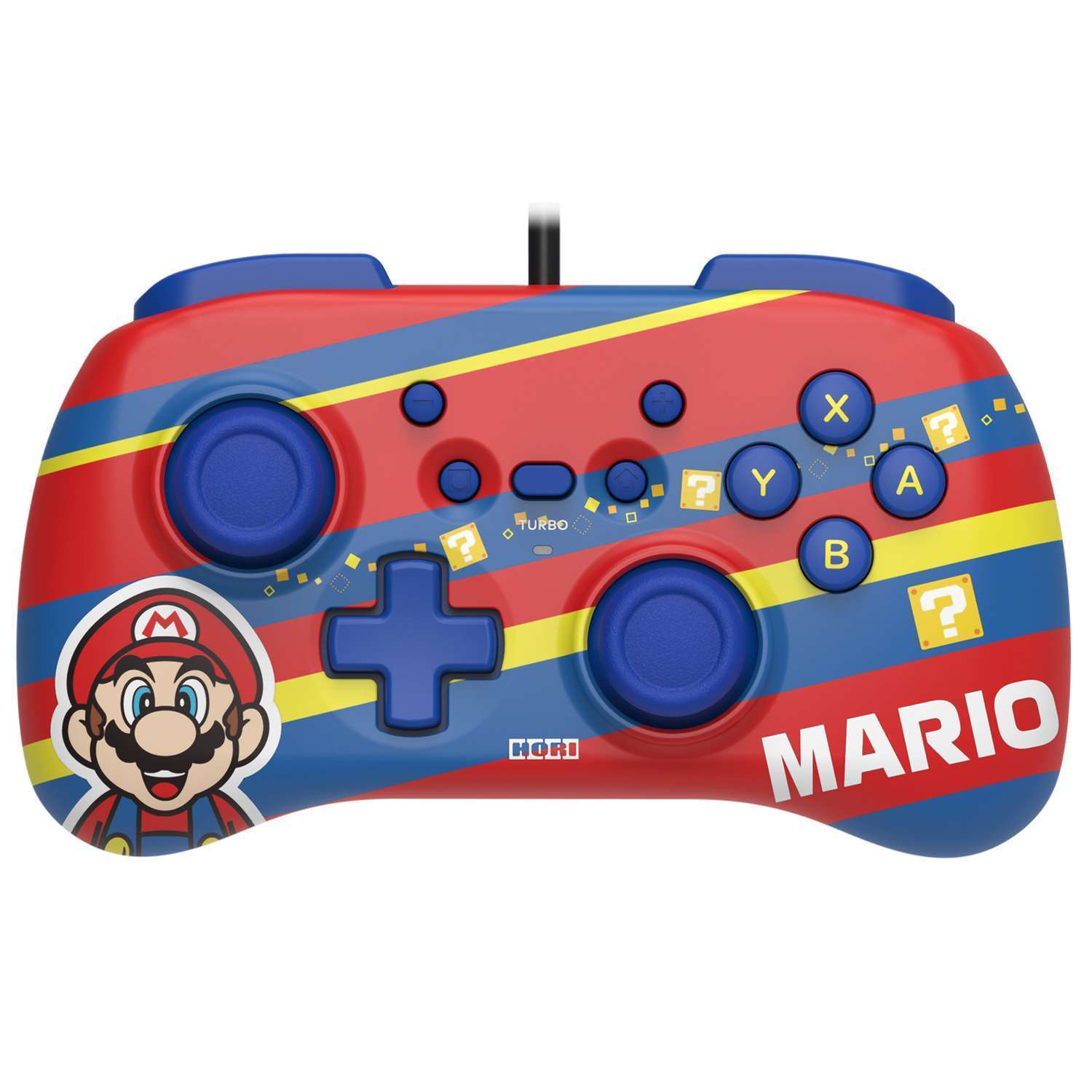 картинка Nintendo Switch Геймпад HORIPAD Mini (MARIO) для консоли Switch (NSW-366U)  магазин Одежда+ являющийся официальным дистрибьютором в России 