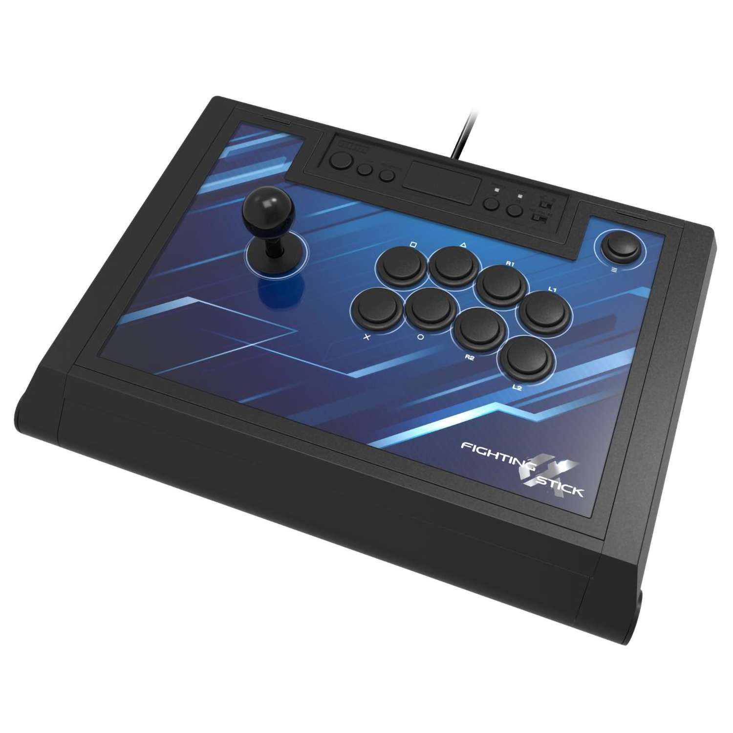 картинка PS5 Аркадный контроллер Hori Fighting Stick α PS5,PS4,ПК (SPF-013U) магазин Одежда+ являющийся официальным дистрибьютором в России 