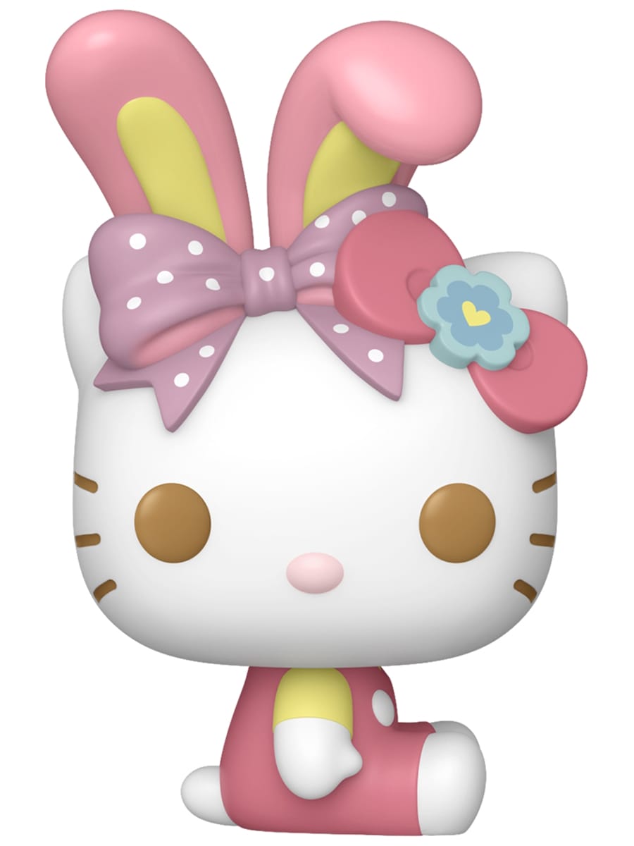 картинка Фигурка Funko POP! Hello Kitty And Friends Hello Kitty with Bunny Ears (130) 89037 магазин Одежда+ являющийся официальным дистрибьютором в России 