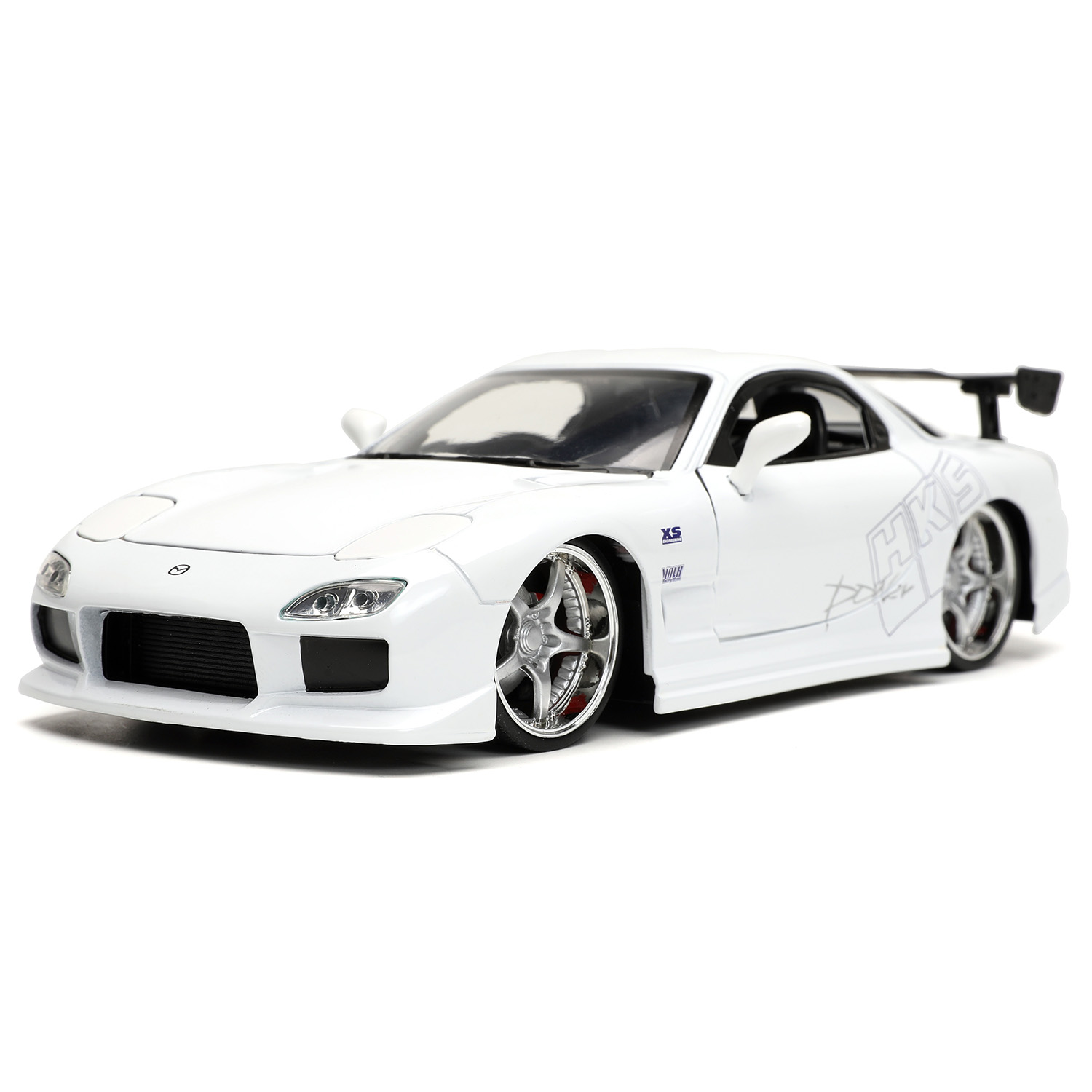 картинка Модель Машинки Форсаж 1:24 FF 1993 Mazda RX-7 FD3S-Wide Body 32607 магазин Одежда+ являющийся официальным дистрибьютором в России 