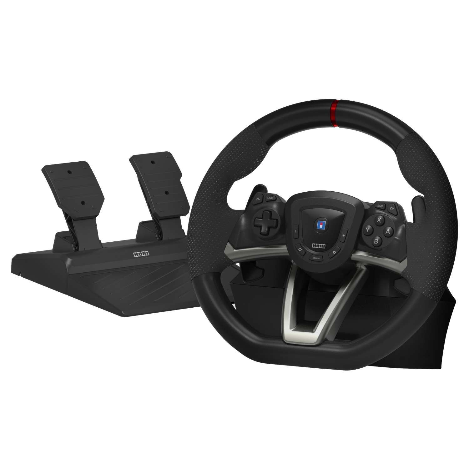 картинка Nintendo Switch Руль Hori Racing wheel pro Deluxe для Nintendo Switch (NSW-429U)  магазин Одежда+ являющийся официальным дистрибьютором в России 