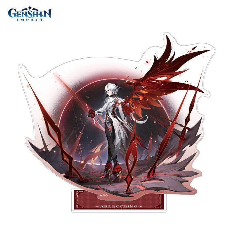 картинка Акриловая фигурка Genshin Impact Prayer Арлекино Arlecchino 6942421136729 магазин Одежда+ являющийся официальным дистрибьютором в России 