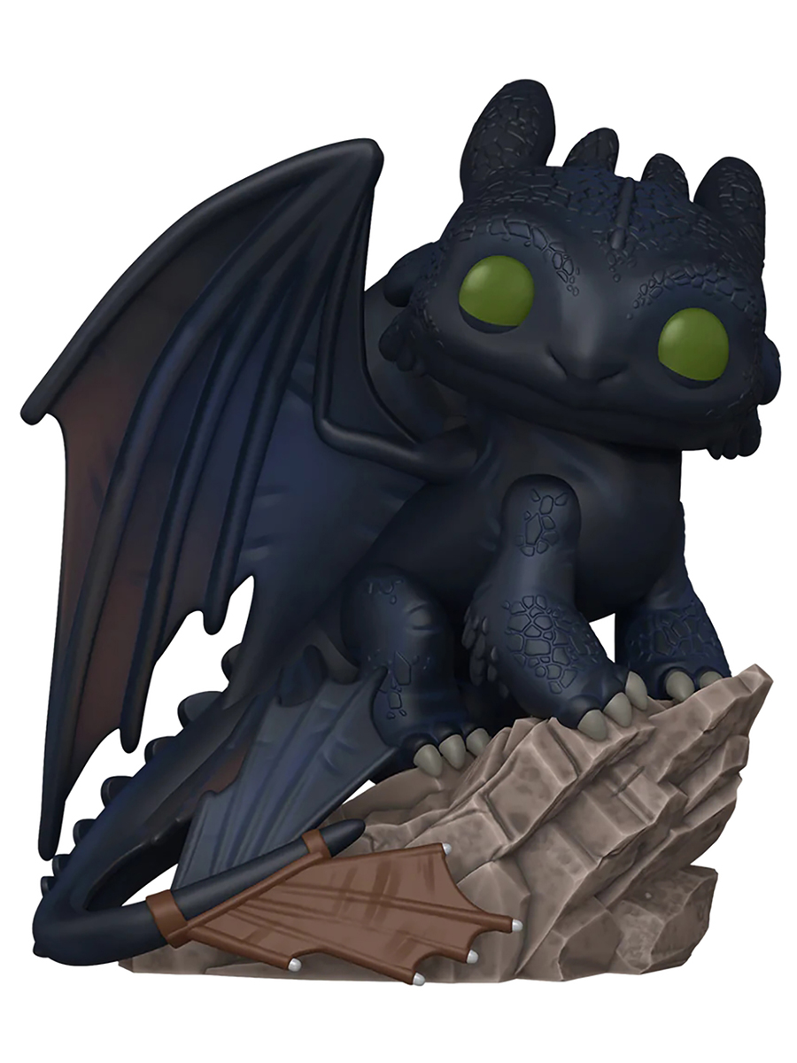 картинка Фигурка Funko POP! Deluxe How to Train Your Dragon Live Action Toothless (1792) 86140 магазин Одежда+ являющийся официальным дистрибьютором в России 