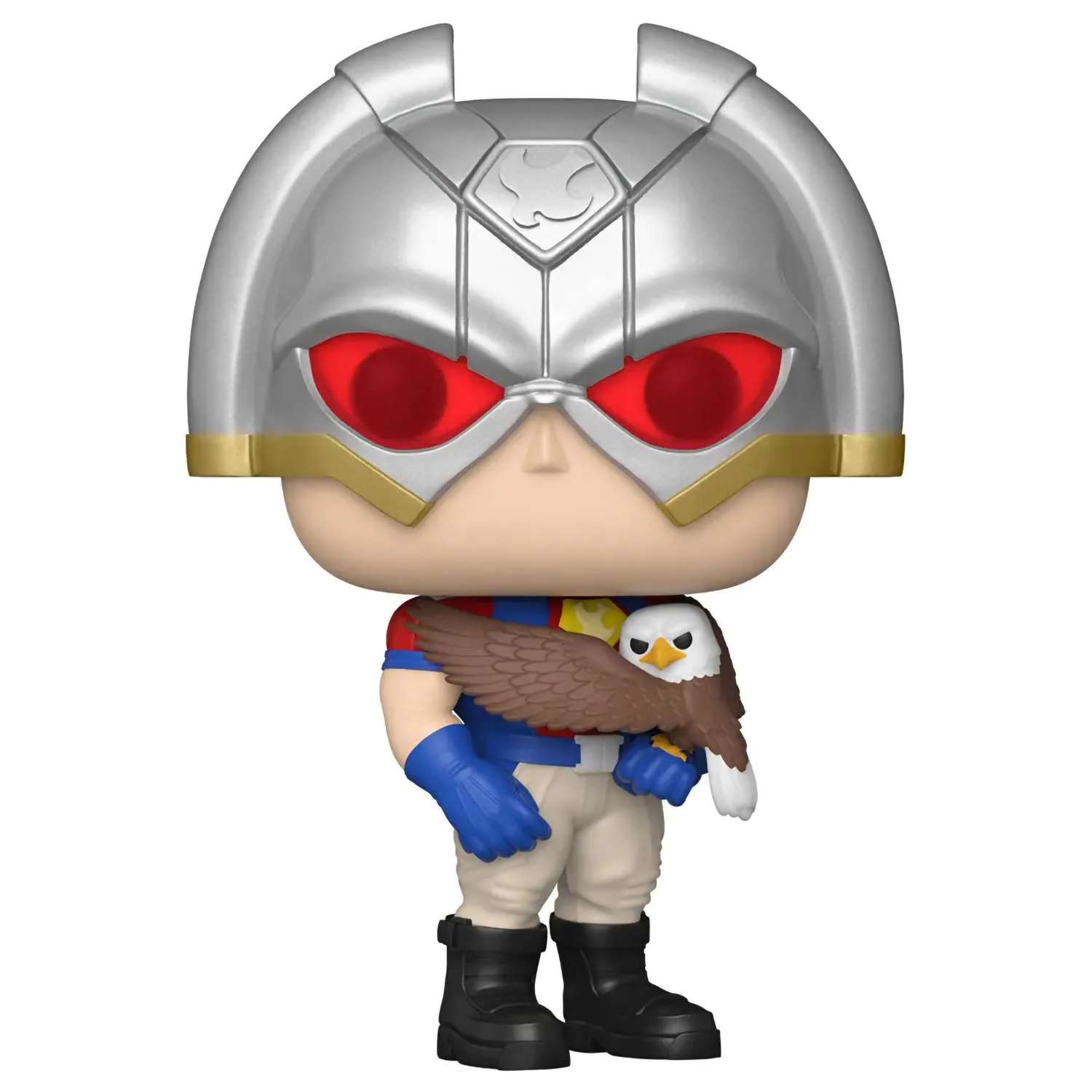 картинка Фигурка Funko POP! TV DC Peacemaker Peacemaker w/Eagly (1232) 64181 магазин Одежда+ являющийся официальным дистрибьютором в России 