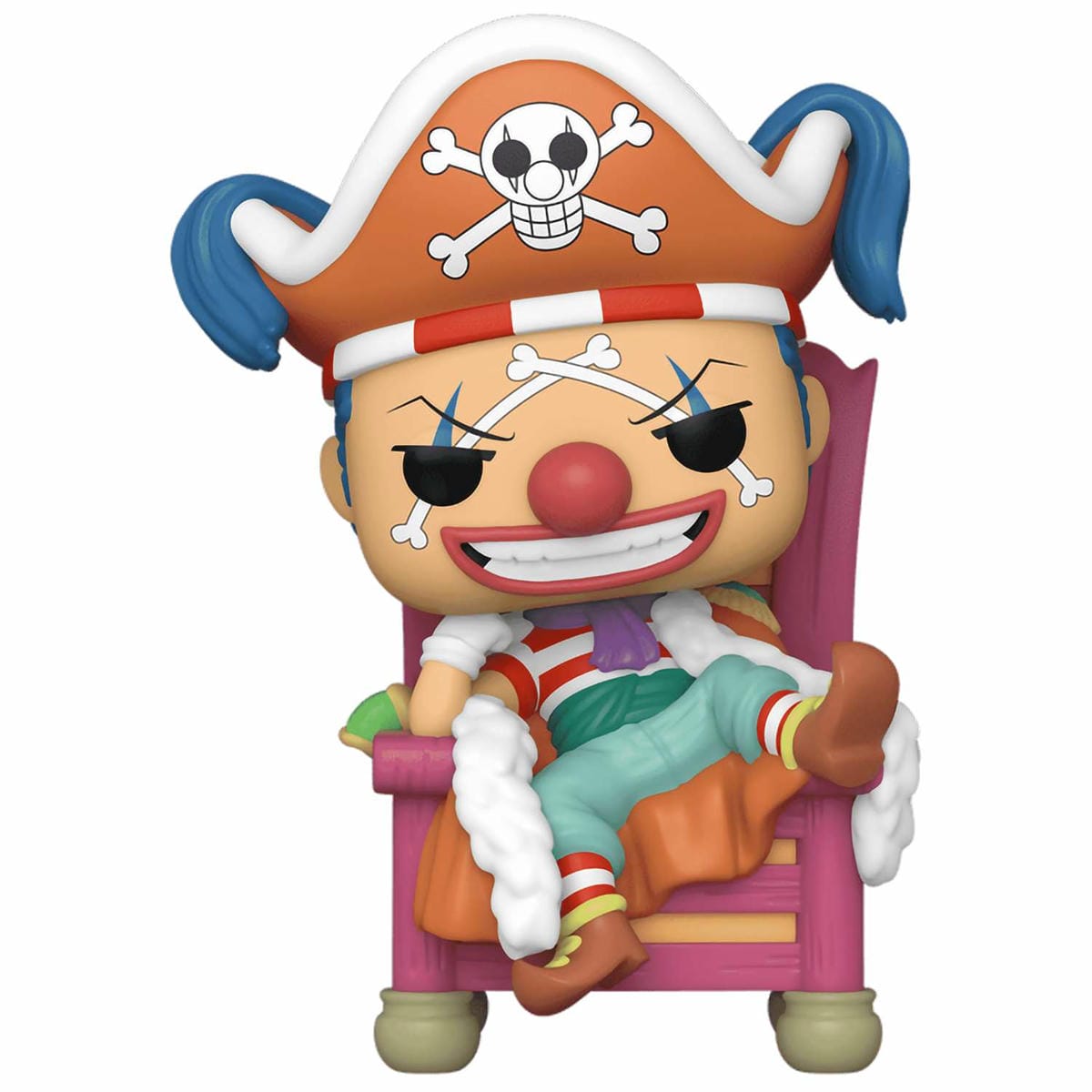 картинка Фигурка Funko POP! Deluxe One Piece Buggy The Clown NYCC24 (Exc) (1740) 78666 магазин Одежда+ являющийся официальным дистрибьютором в России 