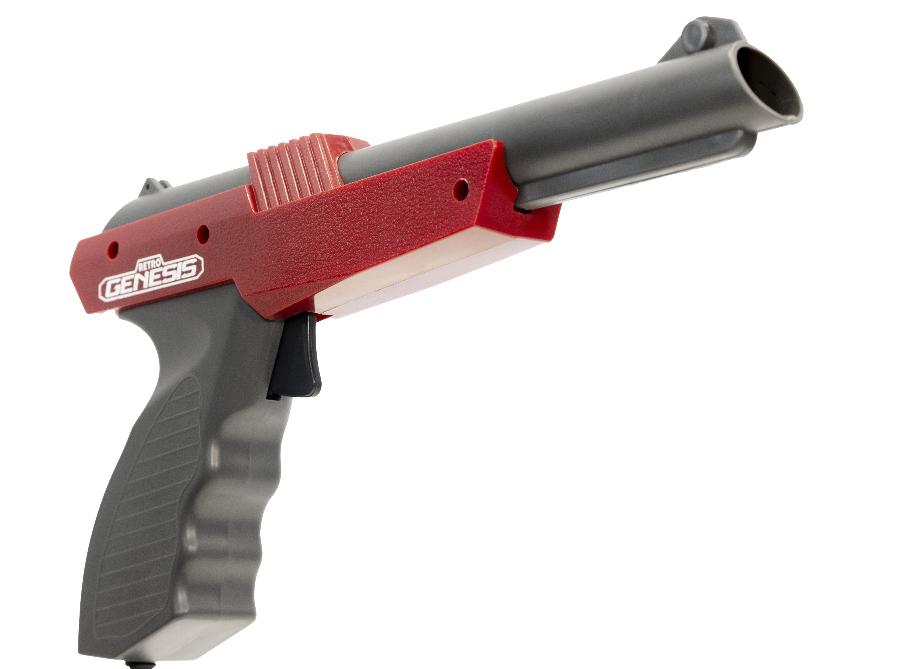 картинка Retro Genesis Controller 8 Bit Lazergun 7 Pin лазерный пистолет проводной (без упаковки) магазин Одежда+ являющийся официальным дистрибьютором в России 
