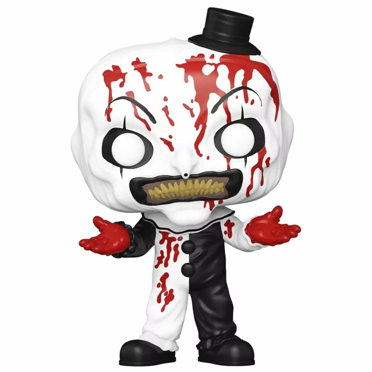 картинка Фигурка Funko POP! Movies Terrifier Art the Clown (Bloody) (1592) 80707 магазин Одежда+ являющийся официальным дистрибьютором в России 