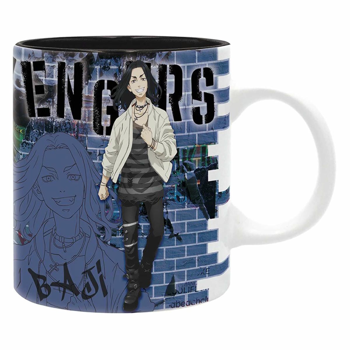 картинка Кружка керамическая Tokyo Revengers Mug 320 мл Baji & Chifuyu subli x2 ABYMUGA357 магазин Одежда+ являющийся официальным дистрибьютором в России 