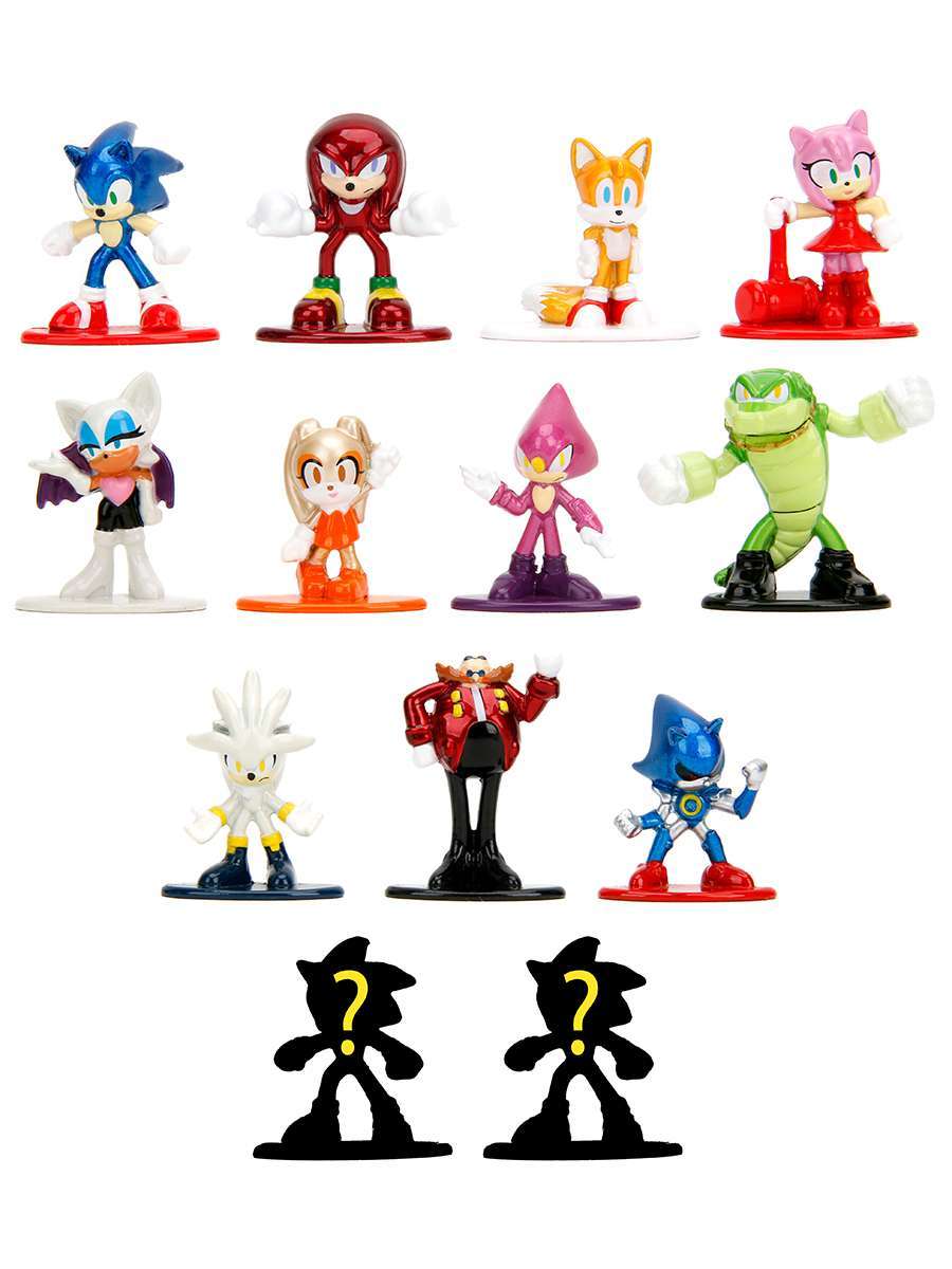 картинка Фигурка Nano Blind Bag Соник Sonic 4см 35865 магазин Одежда+ являющийся официальным дистрибьютором в России 