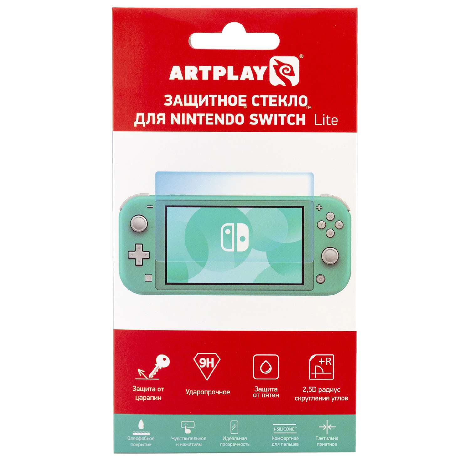 картинка Защитное стекло Artplays для Nintendo Switch Lite (NSL-TG1) магазин Одежда+ являющийся официальным дистрибьютором в России 