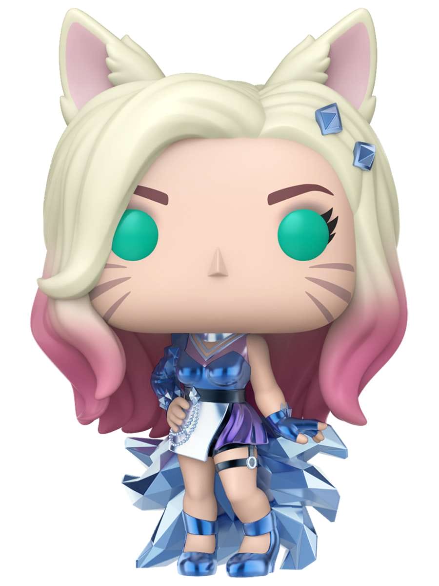 картинка Фигурка Funko POP! Games League of Legends K/DA Ahri (1220) 91471 магазин Одежда+ являющийся официальным дистрибьютором в России 