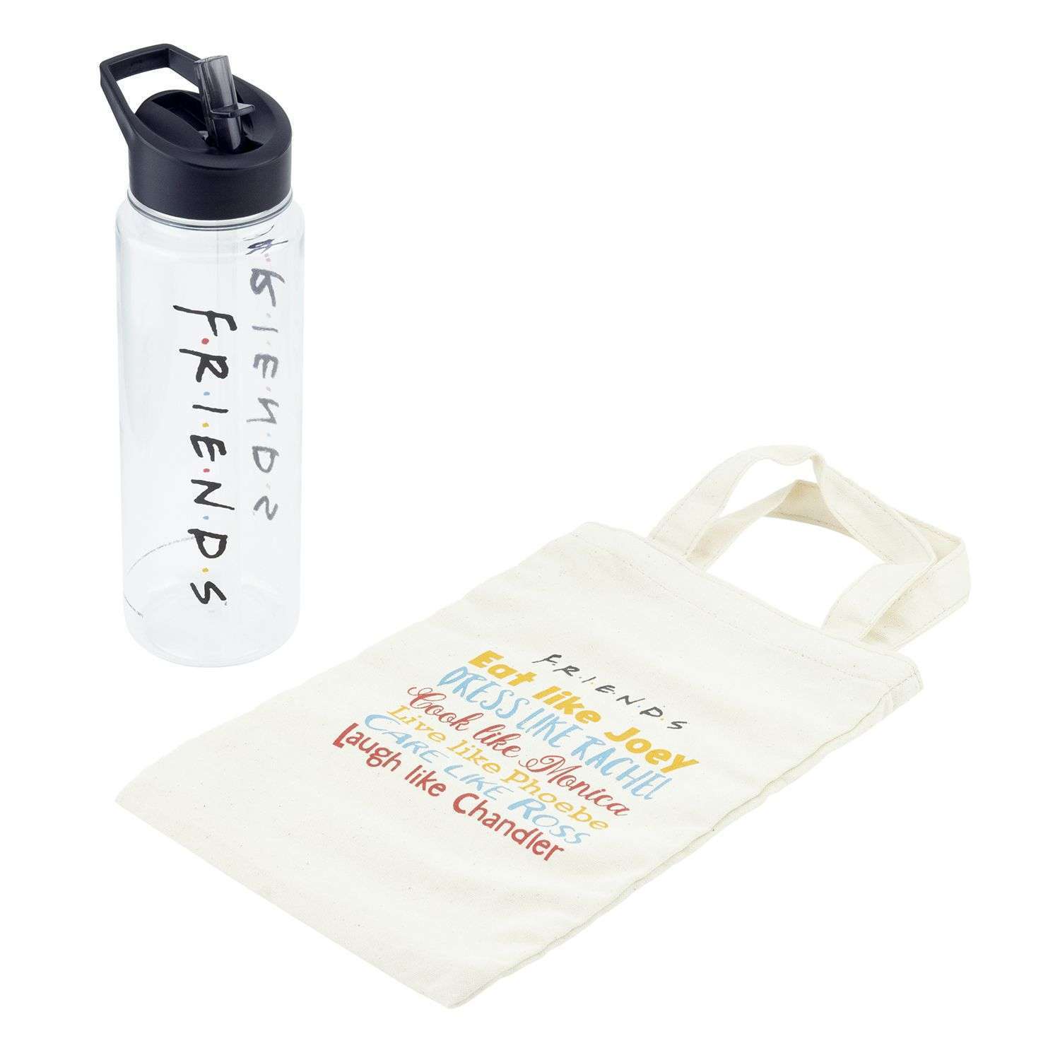 картинка Набор подарочный Friends Water Bottle and Tote Gift Set 500ml PP8203FR магазин Одежда+ являющийся официальным дистрибьютором в России 