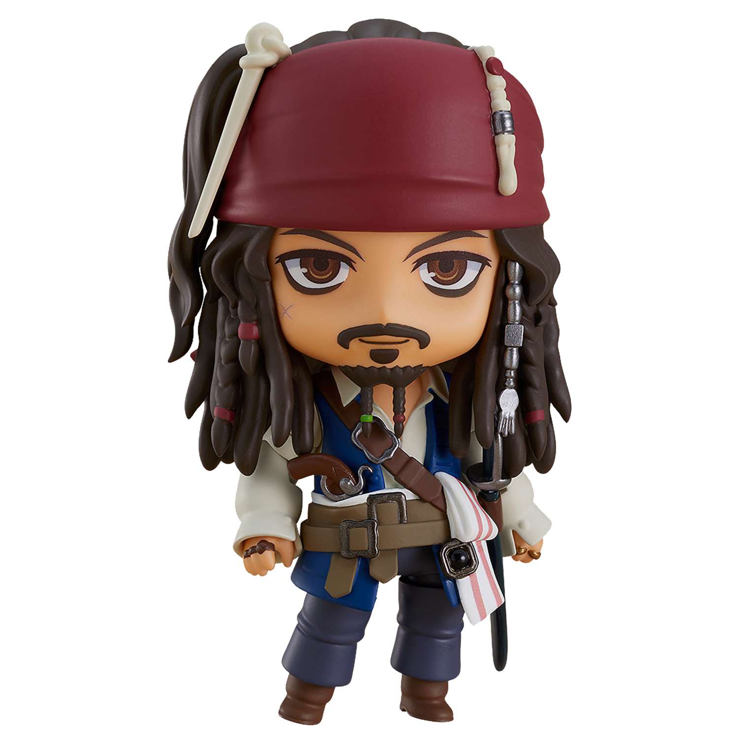 картинка Фигурка Nendoroid Pirates of the Caribbean: On Stranger Tides Jack Sparrow 4580590123816 магазин Одежда+ являющийся официальным дистрибьютором в России 
