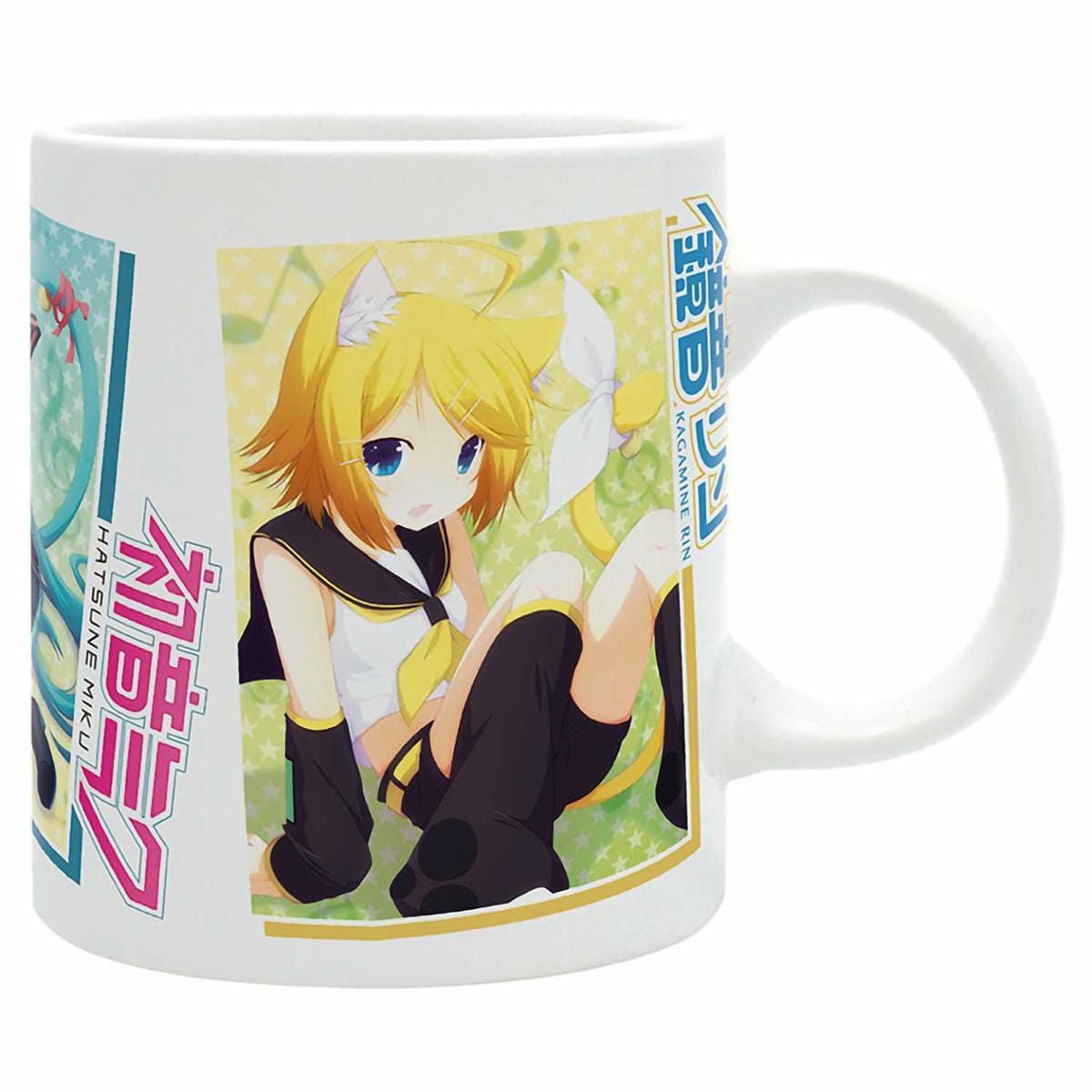 картинка Кружка Hatsune Miku Neko 320 мл MG2025 магазин Одежда+ являющийся официальным дистрибьютором в России 