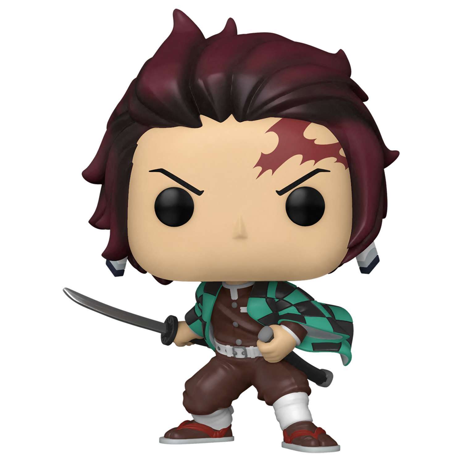 картинка Фигурка Funko POP! Animation Demon Slayer Tanjiro Kamado (867) 49010 магазин Одежда+ являющийся официальным дистрибьютором в России 