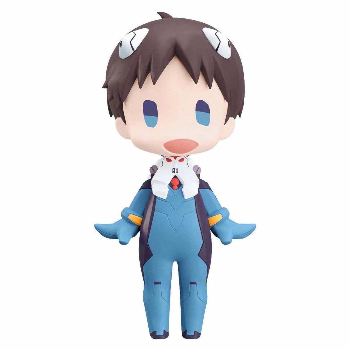 картинка Фигурка Аниме Hello! Good Smile Евангелион Shinji Ikari Синдзи Икари 10см 4580590198036 магазин Одежда+ являющийся официальным дистрибьютором в России 