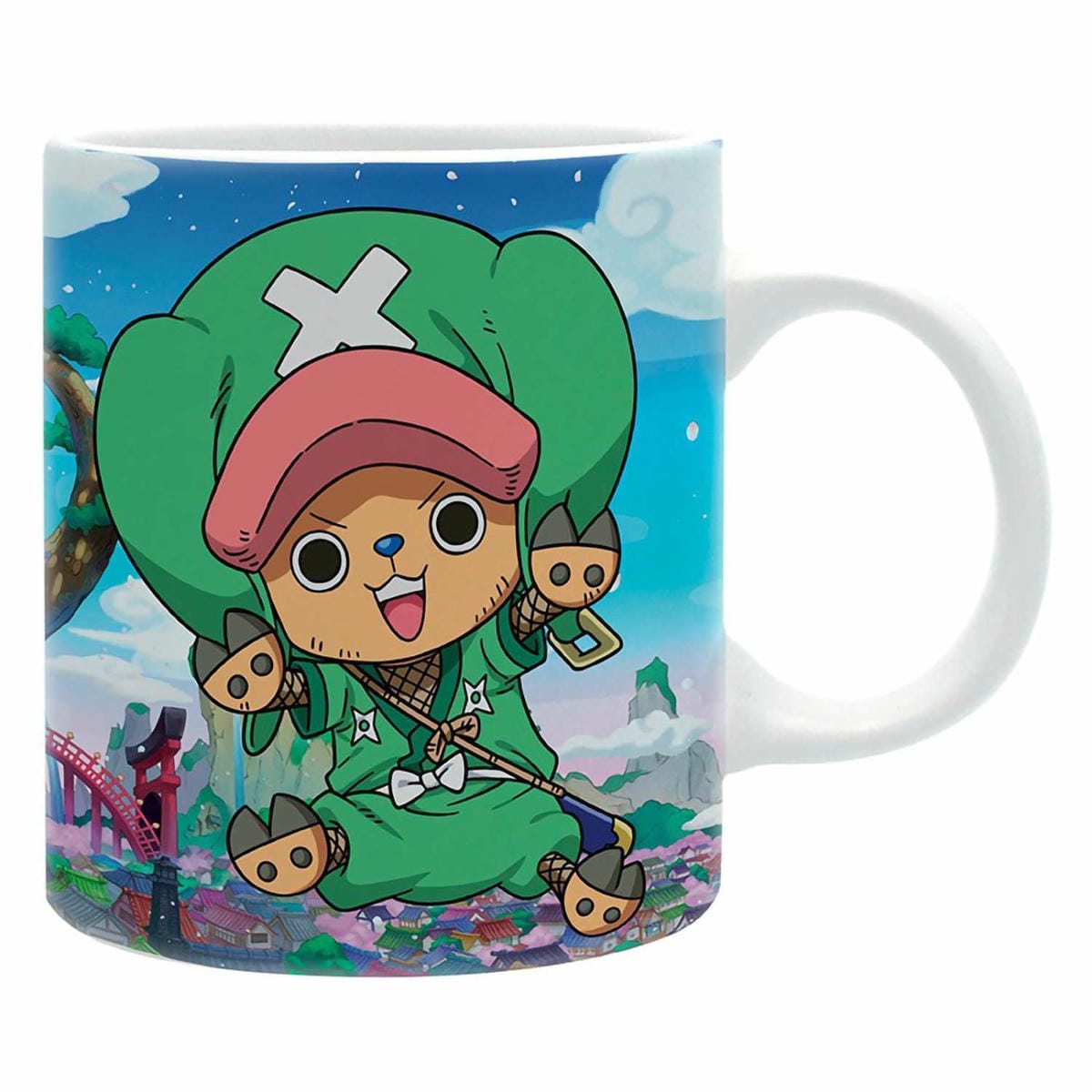 картинка Кружка керамическая ONE PIECE Mug 320 мл Wano Chopper subli box x2 ABYMUGA304 магазин Одежда+ являющийся официальным дистрибьютором в России 