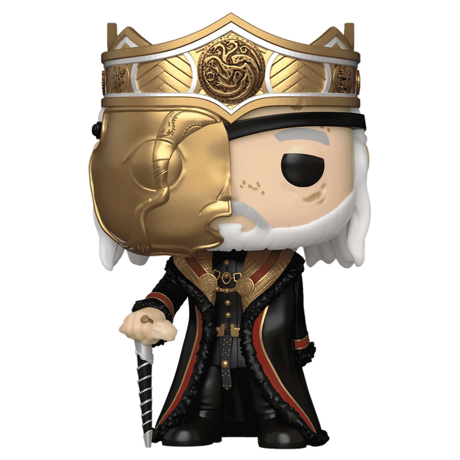 картинка Фигурка Funko POP! TV HOTD S2 Viserys Targaryen with Mask w/Chase (15) 76474 магазин Одежда+ являющийся официальным дистрибьютором в России 
