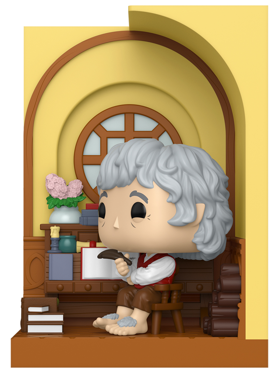 картинка Фигурка Funko POP! Nooks LOTR Bilbo Baggins in Bag-End 90463 магазин Одежда+ являющийся официальным дистрибьютором в России 