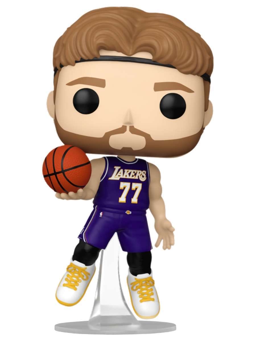 картинка Фигурка Funko POP! NBA Lakers Luka Doncic (2025 Statement Edition Uniform) (Exc) (221) 93650 магазин Одежда+ являющийся официальным дистрибьютором в России 