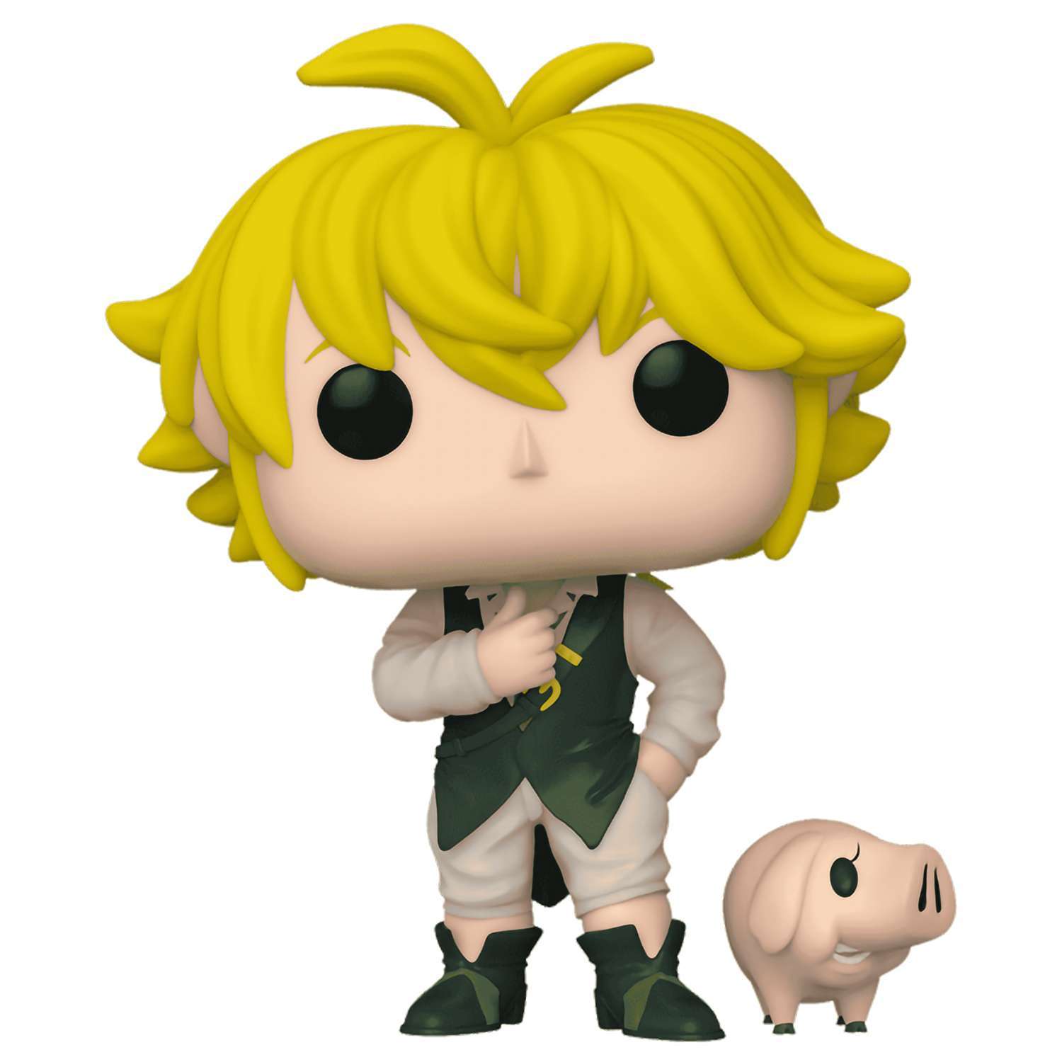 картинка Фигурка Funko POP! Animation Seven Deadly Sins Meliodas w/Hawk (1497) 75541 магазин Одежда+ являющийся официальным дистрибьютором в России 
