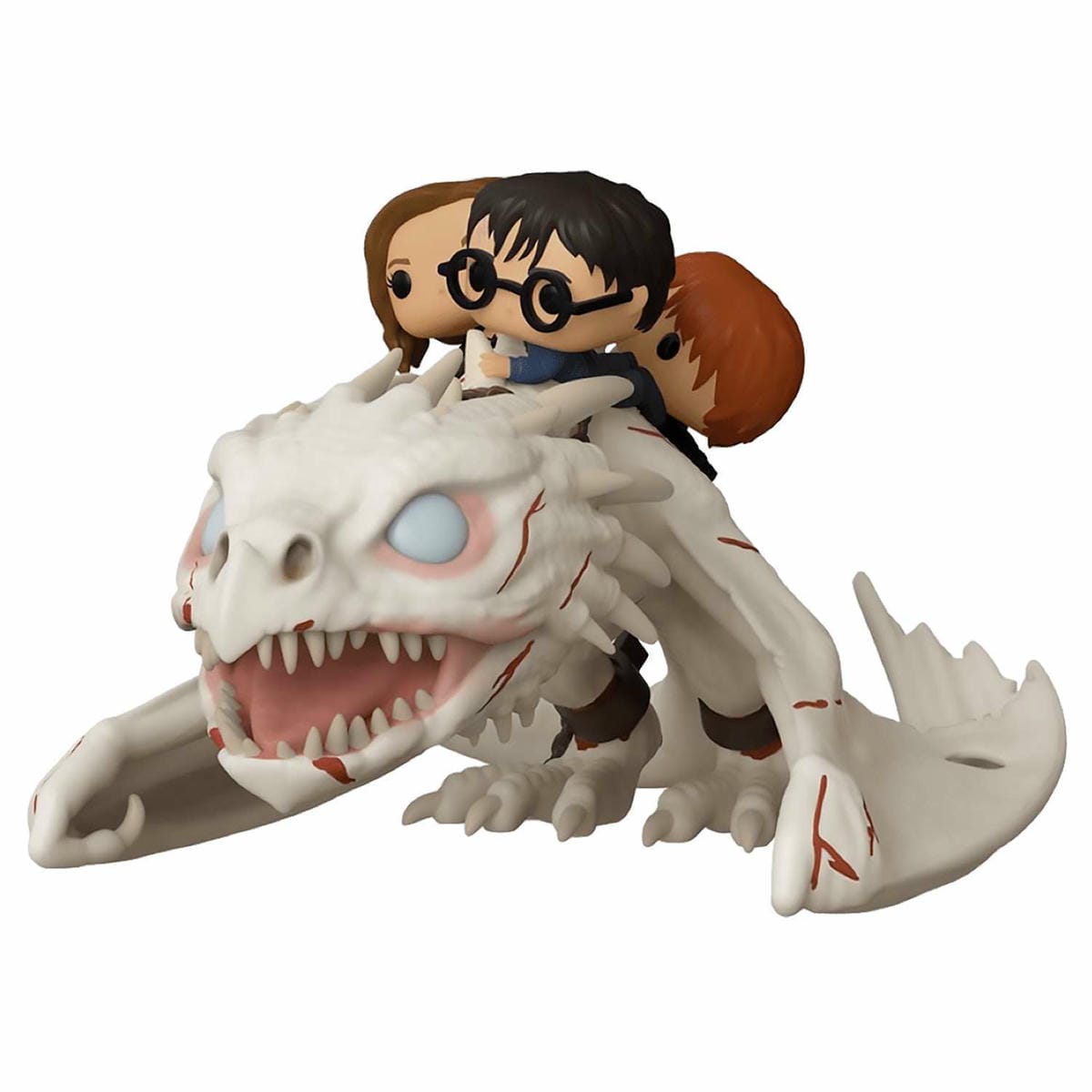 картинка Фигурка Funko POP! Rides Harry Potter S11 Harry, Hermione & Ron Riding Gringotts Dragon (93) 50815 магазин Одежда+ являющийся официальным дистрибьютором в России 