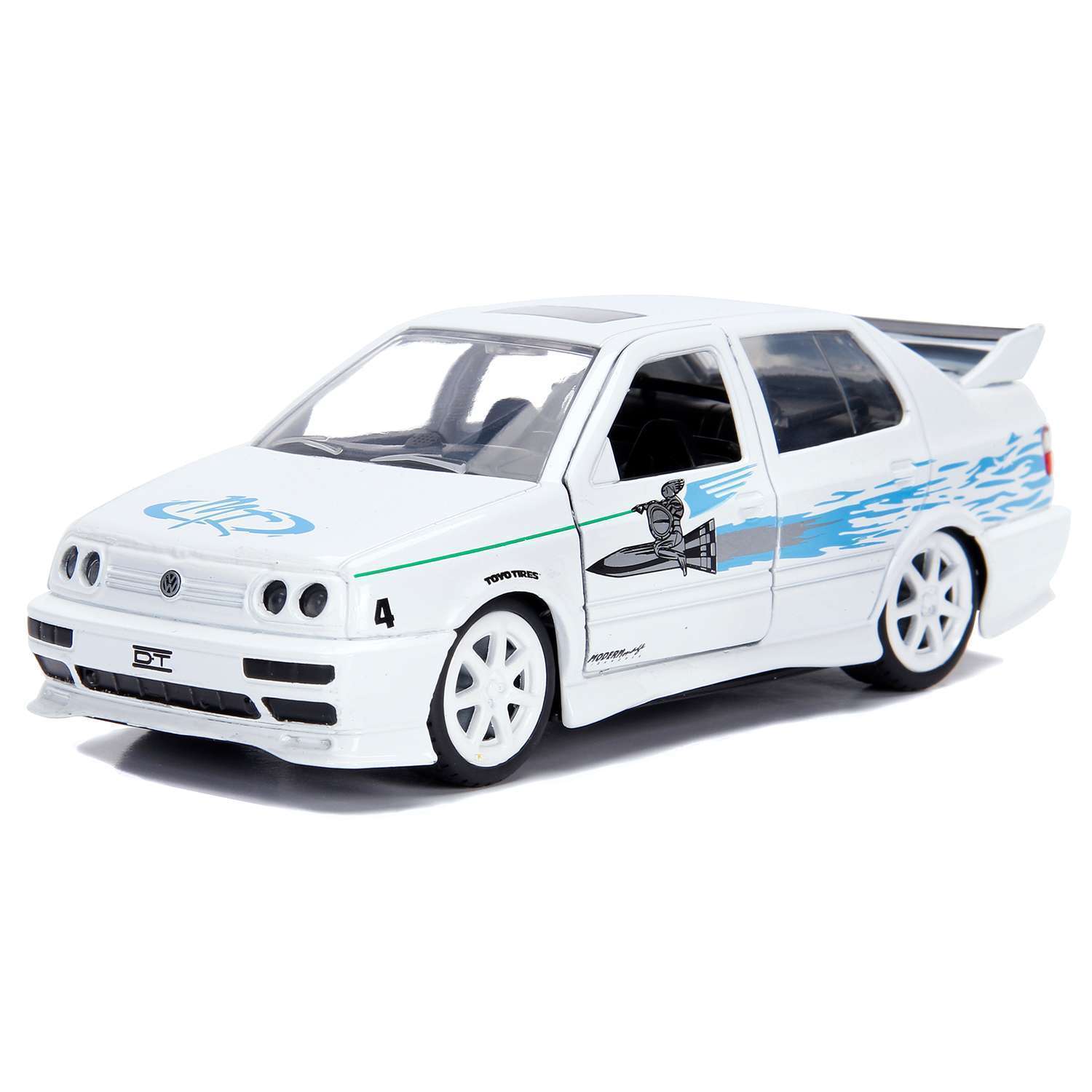 картинка Модель Машинки Форсаж 1:32 FF 1995 Volkswagen Jetta 99592 магазин Одежда+ являющийся официальным дистрибьютором в России 