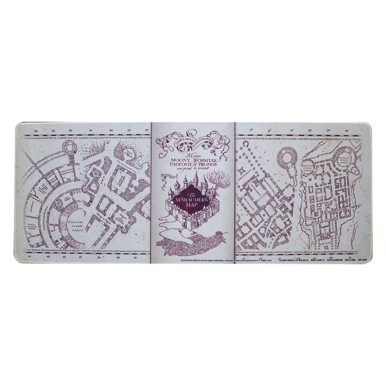 картинка Коврик для мыши Harry Potter Marauders Map Desk Mat PP8826HP магазин Одежда+ являющийся официальным дистрибьютором в России 