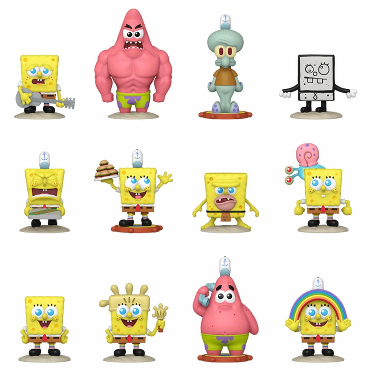 картинка Фигурка Funko Mystery Minis Spongebob SquarePants 25th 1 штука в ассортименте (из12) 76102 магазин Одежда+ являющийся официальным дистрибьютором в России 