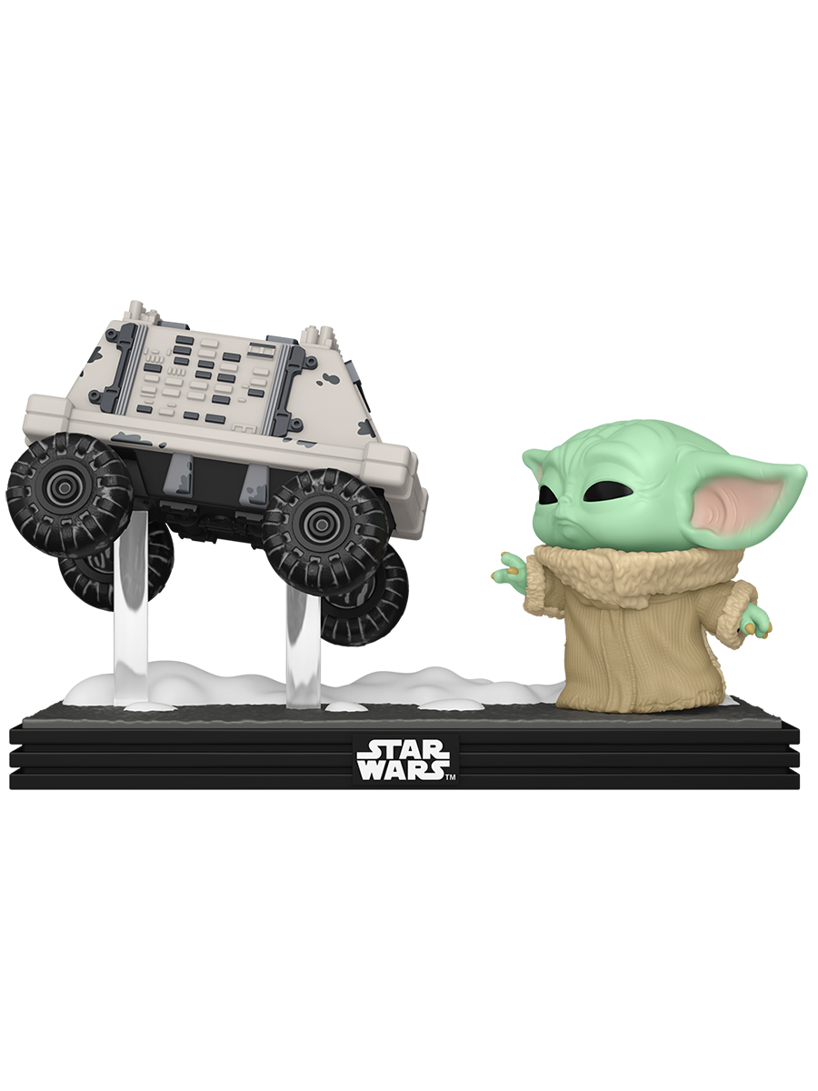 картинка Фигурка Funko POP! Moment Bobble Star Wars M & G Grogu with Polar Mouse Droid (840) 90813 магазин Одежда+ являющийся официальным дистрибьютором в России 
