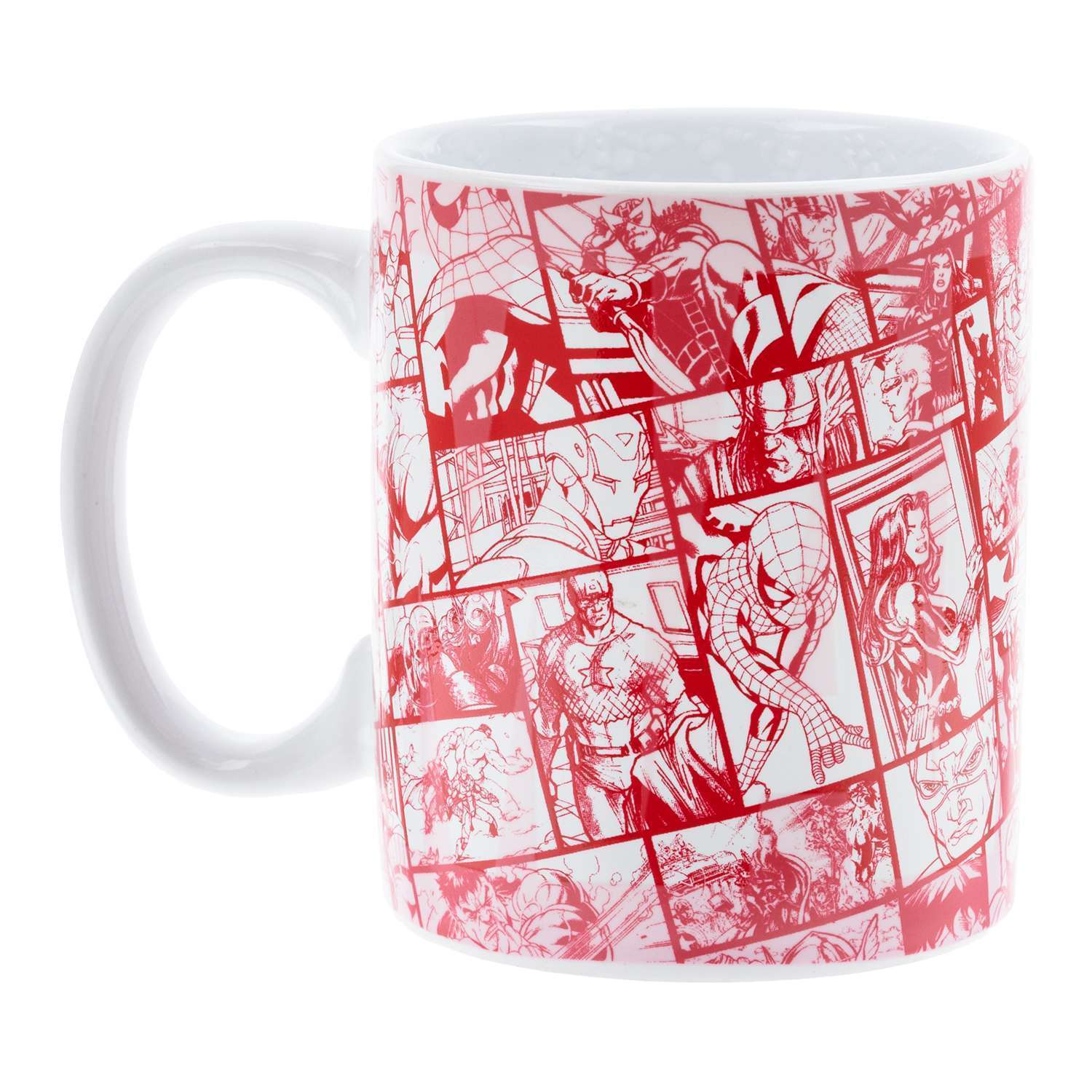 картинка Кружка Marvel Logo Heat Change Mug 315 ml PP7979MC магазин Одежда+ являющийся официальным дистрибьютором в России 