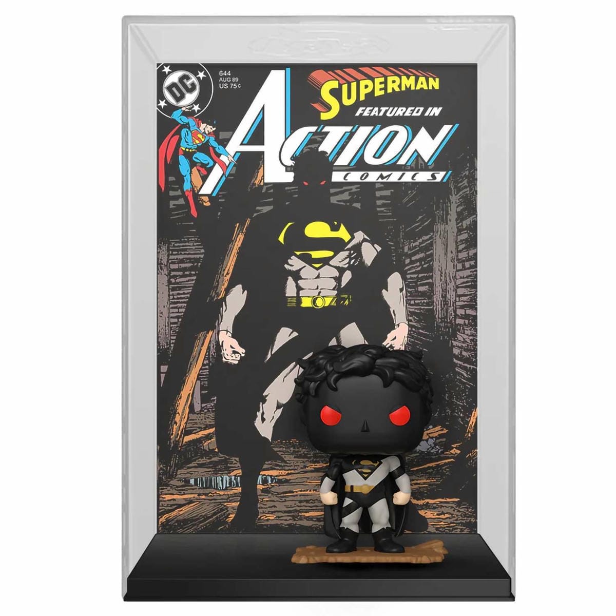 картинка Фигурка Funko POP! Comic Covers DC Action Comics #644 Superman (18)​ 81073 магазин Одежда+ являющийся официальным дистрибьютором в России 