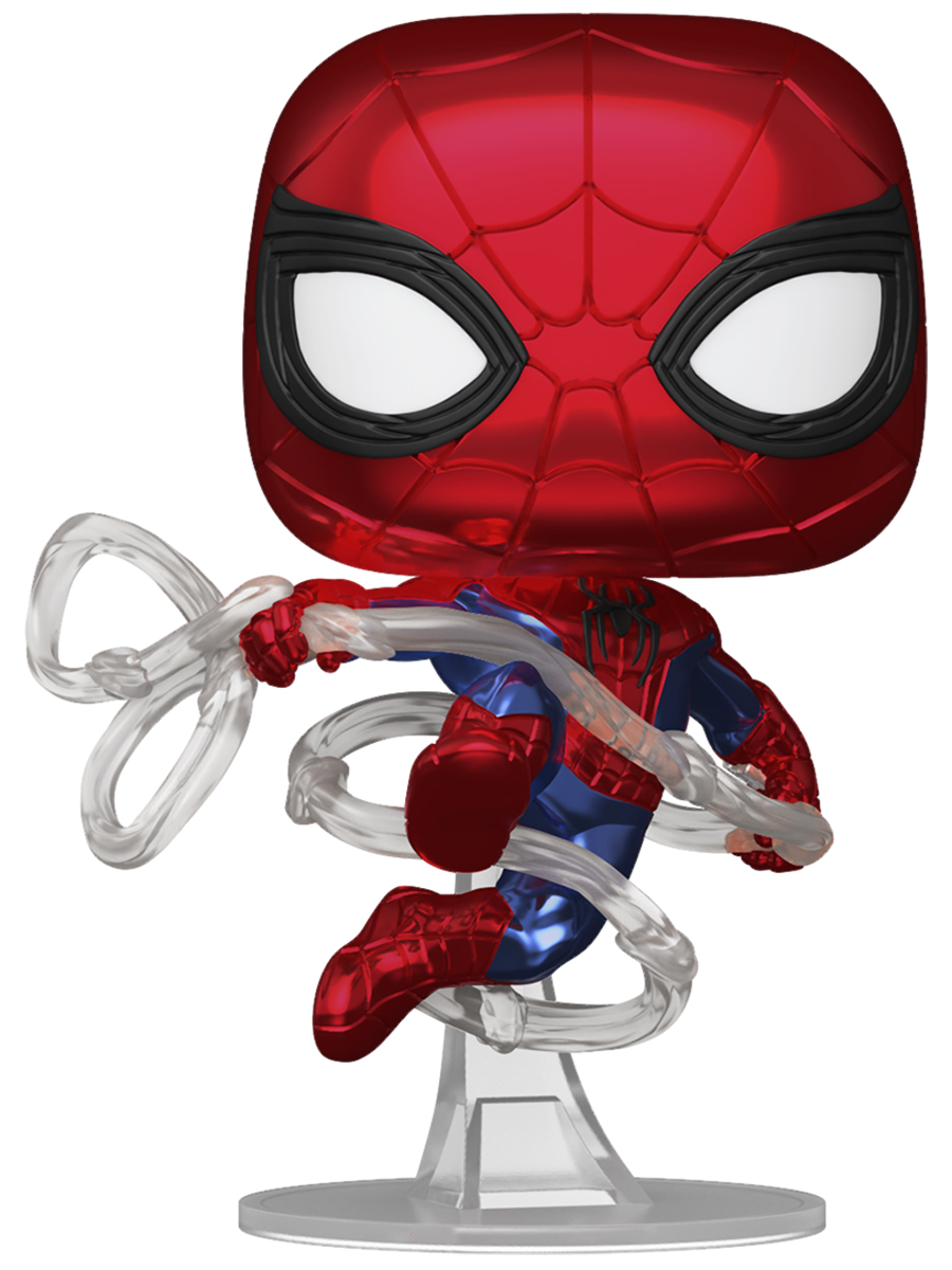 картинка Фигурка Funko POP! Marvel Bobble Spider-Man Brand New Day Spider-Man (MT) (Exc) (1590) 93994 магазин Одежда+ являющийся официальным дистрибьютором в России 