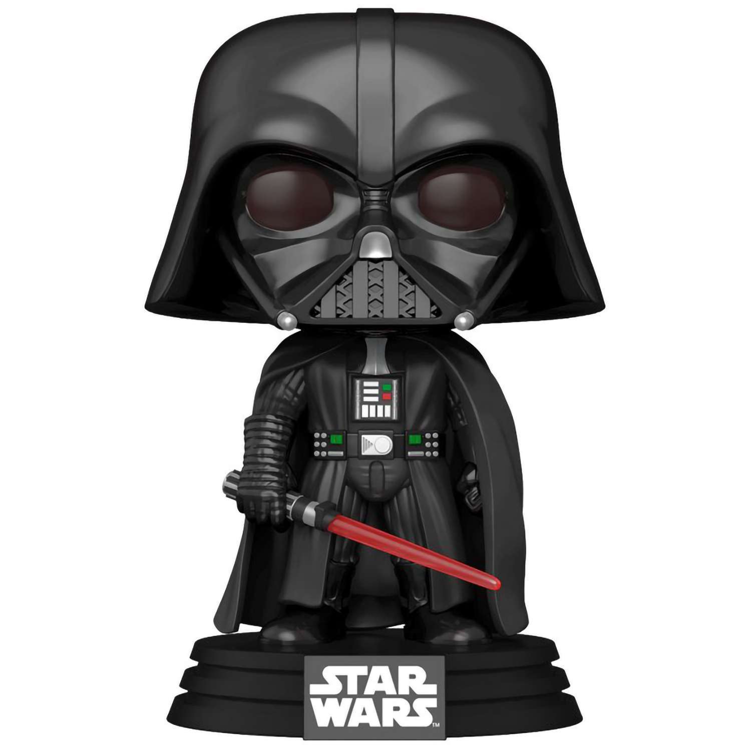 картинка Фигурка Funko POP! Bobble Star Wars Ep 4 ANH Darth Vader (597) 67534 магазин Одежда+ являющийся официальным дистрибьютором в России 