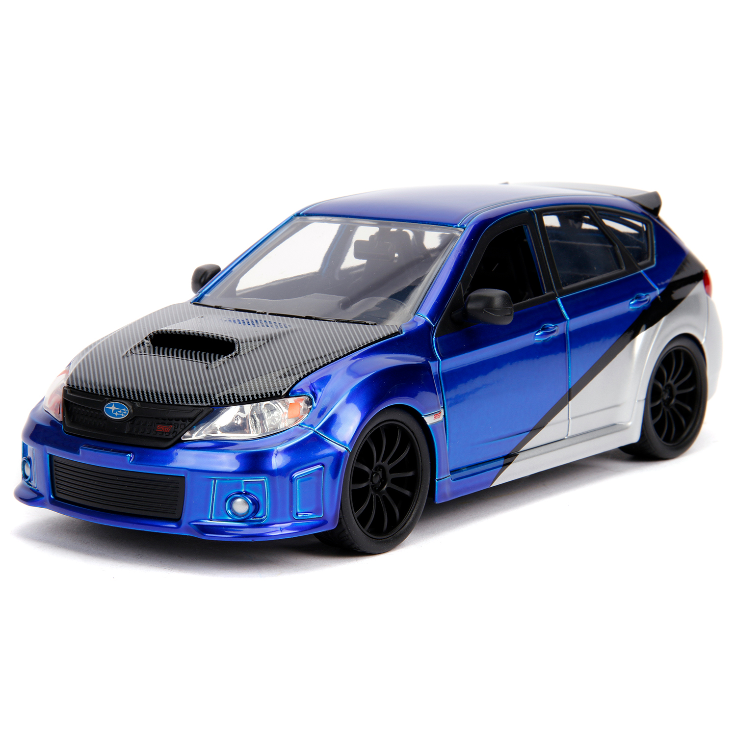 картинка Модель Машинки Форсаж 1:24 FF 2012 Subaru Impreza WRX STI 99514 магазин Одежда+ являющийся официальным дистрибьютором в России 