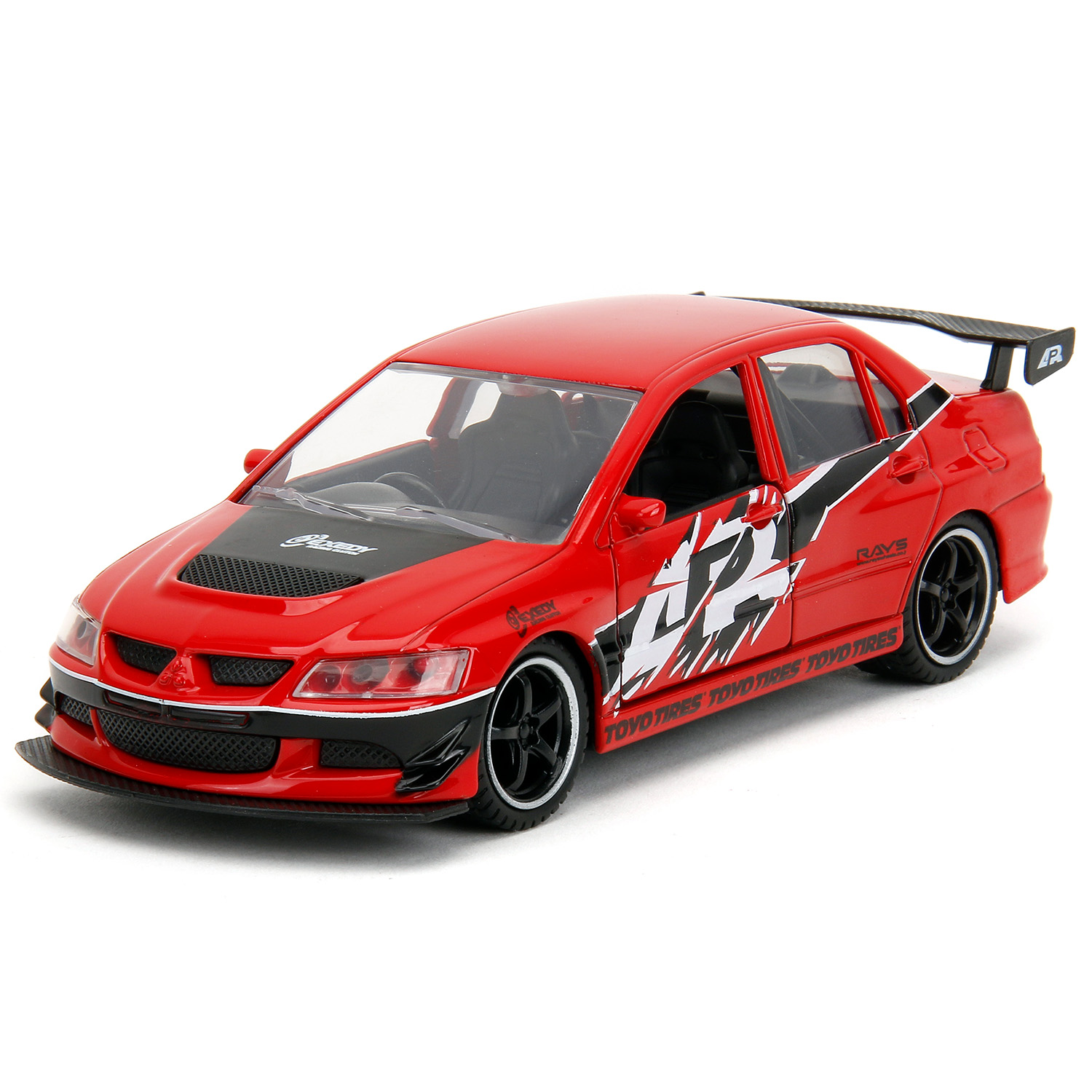 картинка Модель Машинки Форсаж 1:32 FF Mitsubishi Lancer Evolution IX (9) 34448 магазин Одежда+ являющийся официальным дистрибьютором в России 