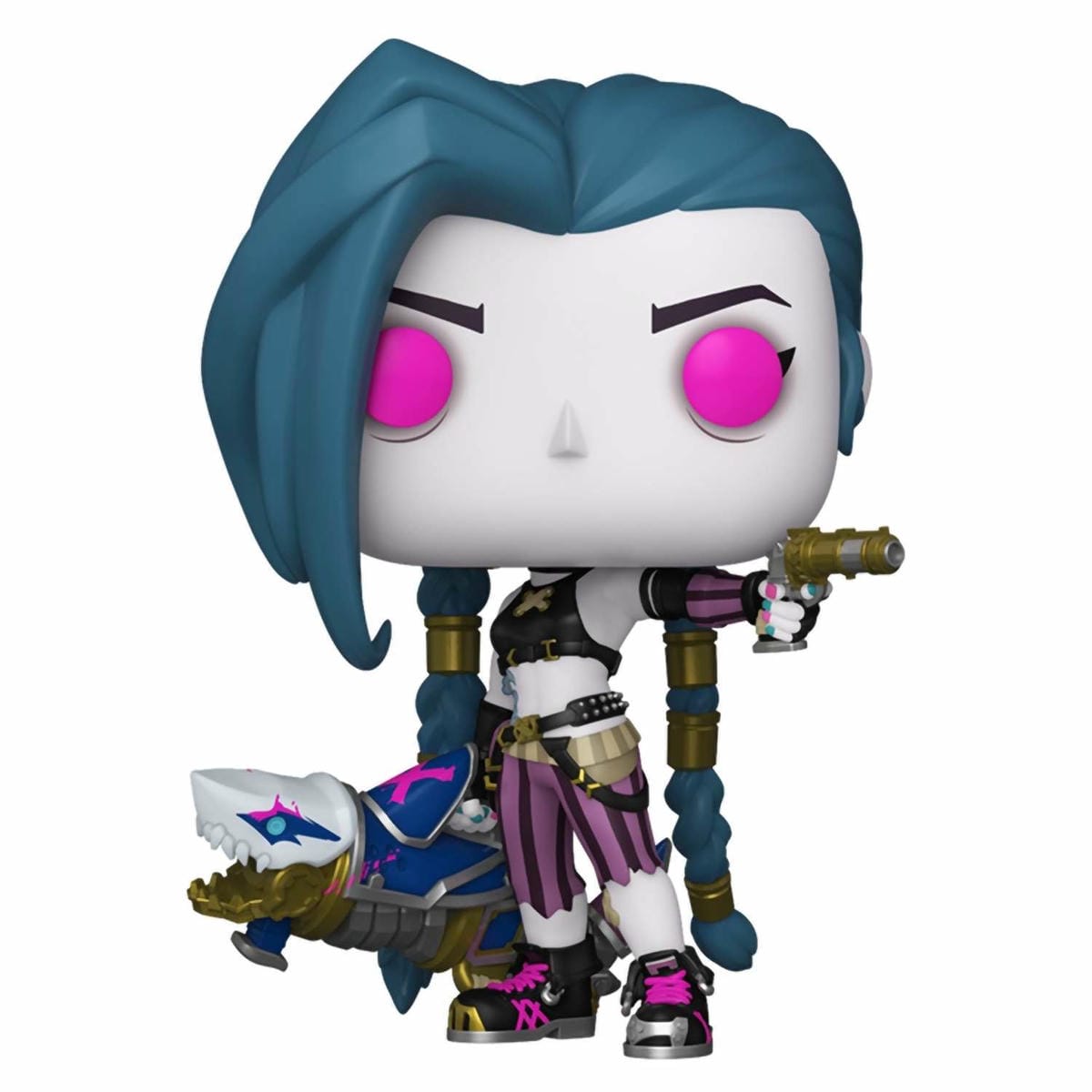 картинка Фигурка Funko POP! TV Arcane League of Legends Jinx (1602) 75649 магазин Одежда+ являющийся официальным дистрибьютором в России 