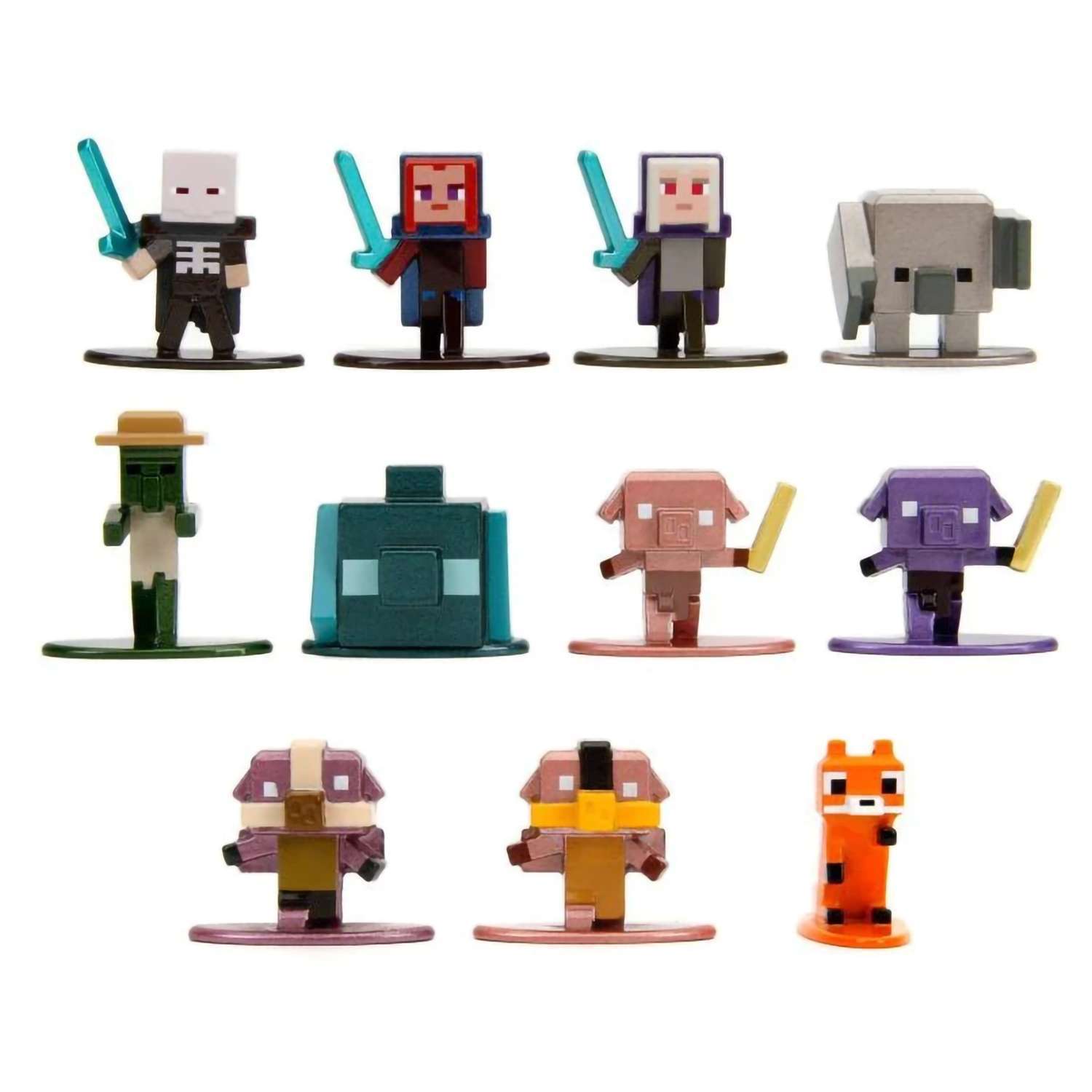 картинка Фигурка Nano Blind Bag Майнкрафт Minecraft series 2 4см 35119 магазин Одежда+ являющийся официальным дистрибьютором в России 