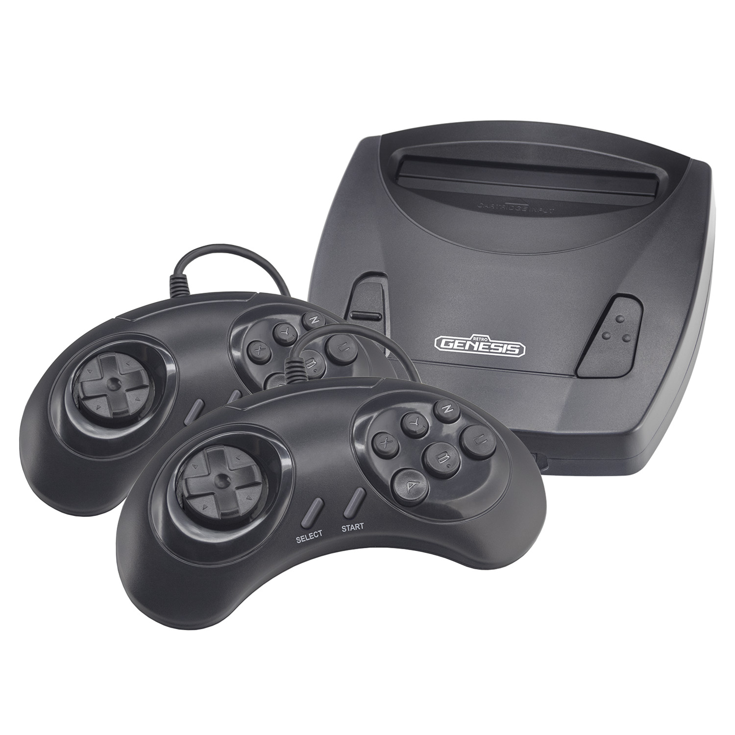 картинка Игровая приставка Retro Genesis 8 Bit Junior + 300 игр, модель ZD-03 (AV кабель, 2 проводных джойстика) магазин Одежда+ являющийся официальным дистрибьютором в России 