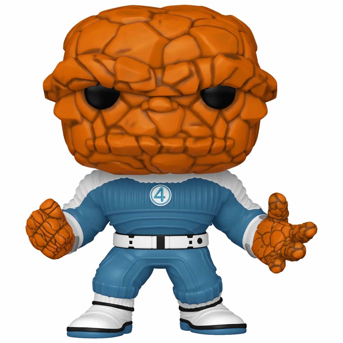 картинка Фигурка Funko POP! Bobble Marvel Fantastic Four FF The Thing (1516) 83585 магазин Одежда+ являющийся официальным дистрибьютором в России 
